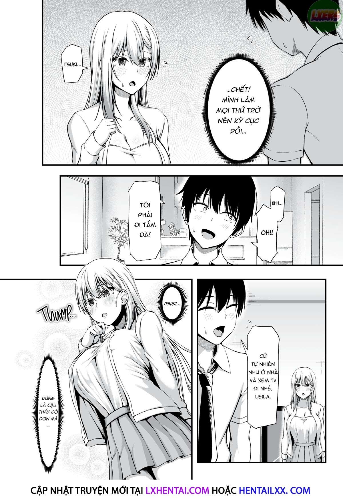 Đọc truyện hentai Homestay Harem: Itsuki's Roomies Are Girls!? - Oneshot