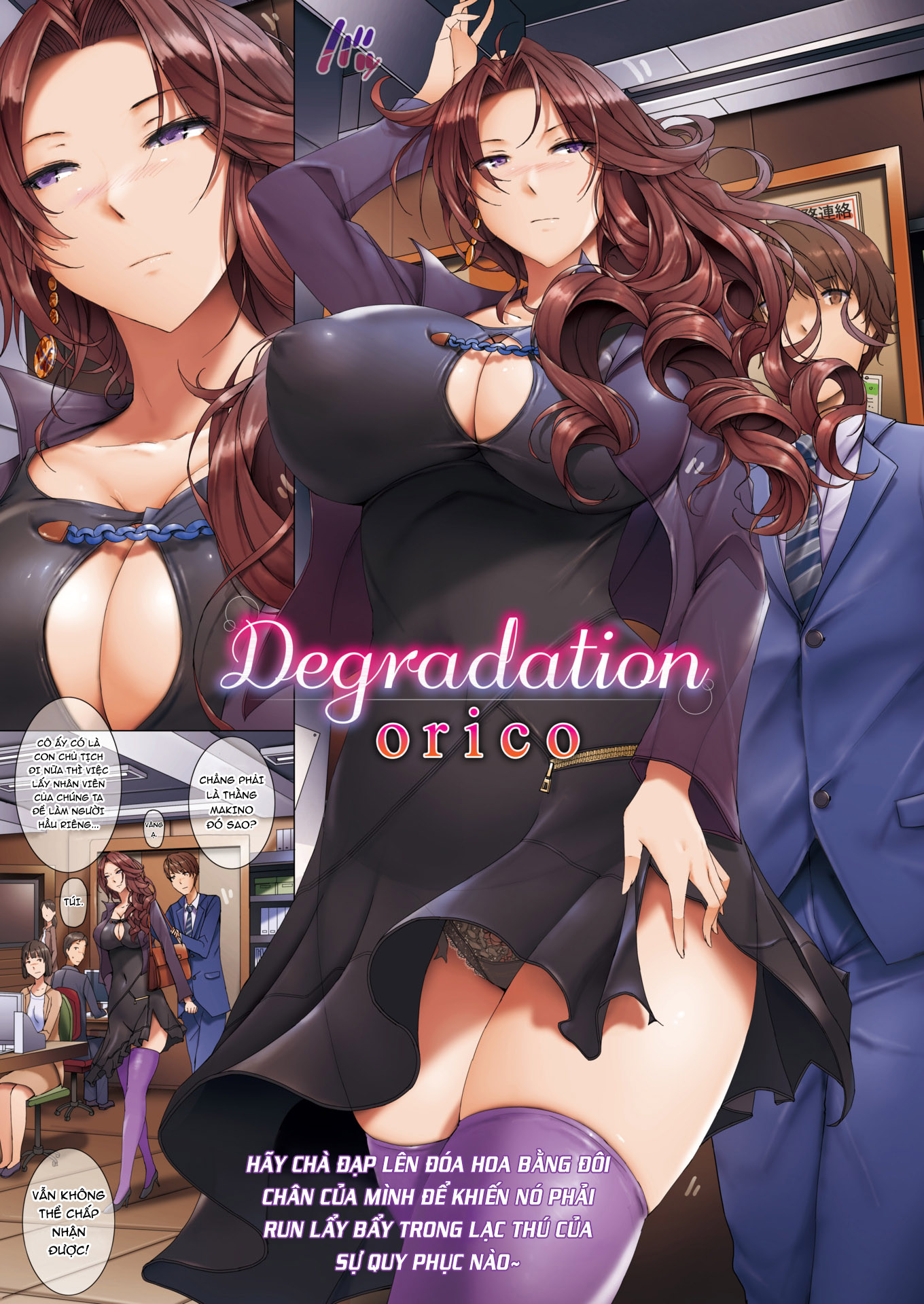 Đọc truyện hentai Sự suy đồi hóa của phú bà vú to - Oneshot
