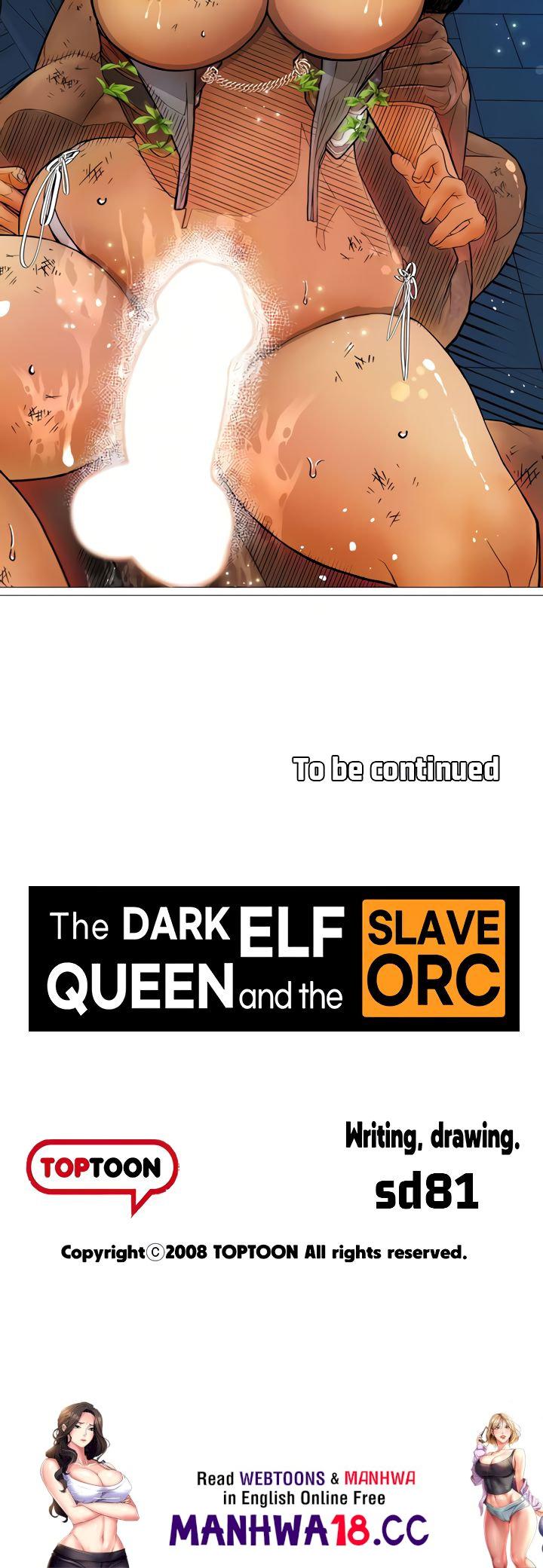 Đọc truyện hentai Nữ Hoàng Dark Elf Và Nô Lệ Orc - Chap 28