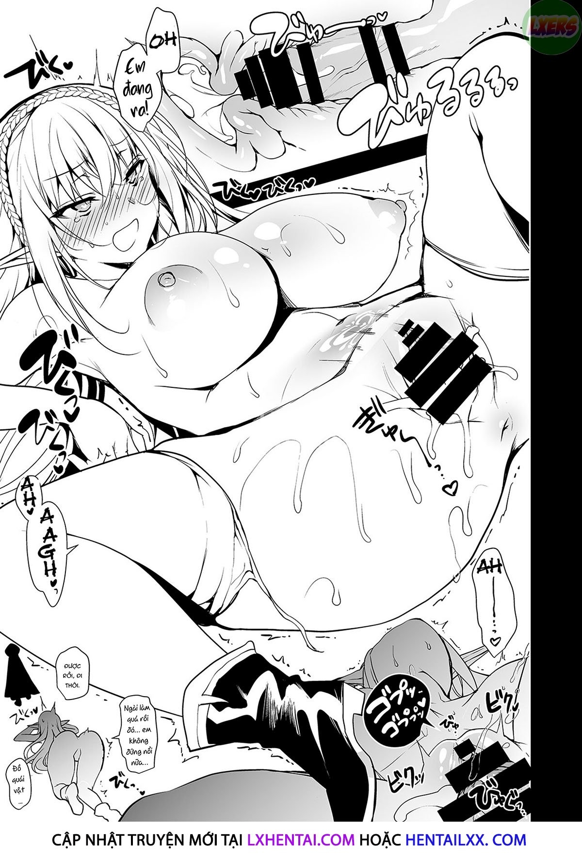 Đọc truyện hentai Elf ni Inmon o Tsukeru Hon Chap 1 LEVEL:1