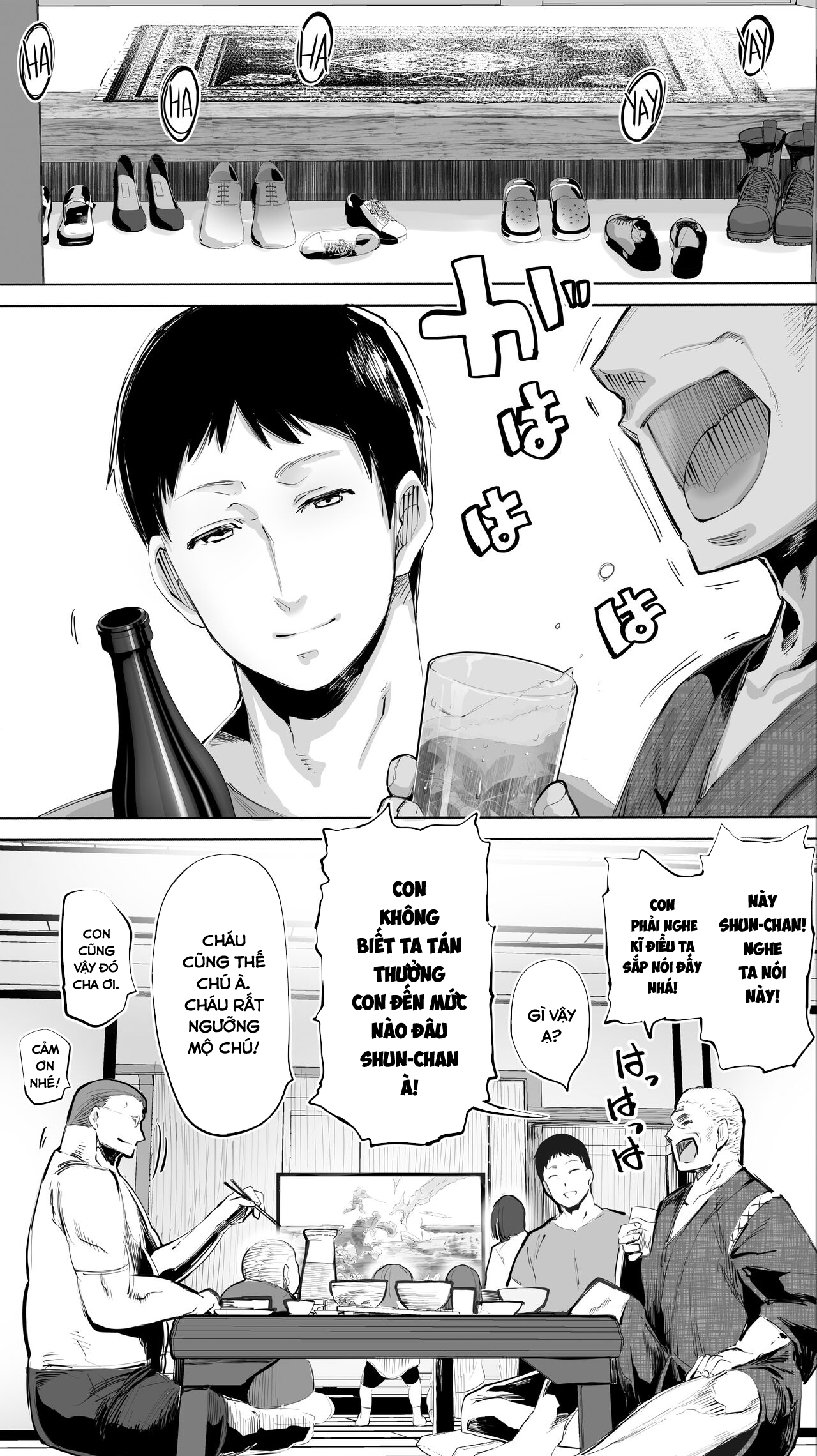 Đọc truyện hentai Jimoto no Hame Tomo. - Chap 1
