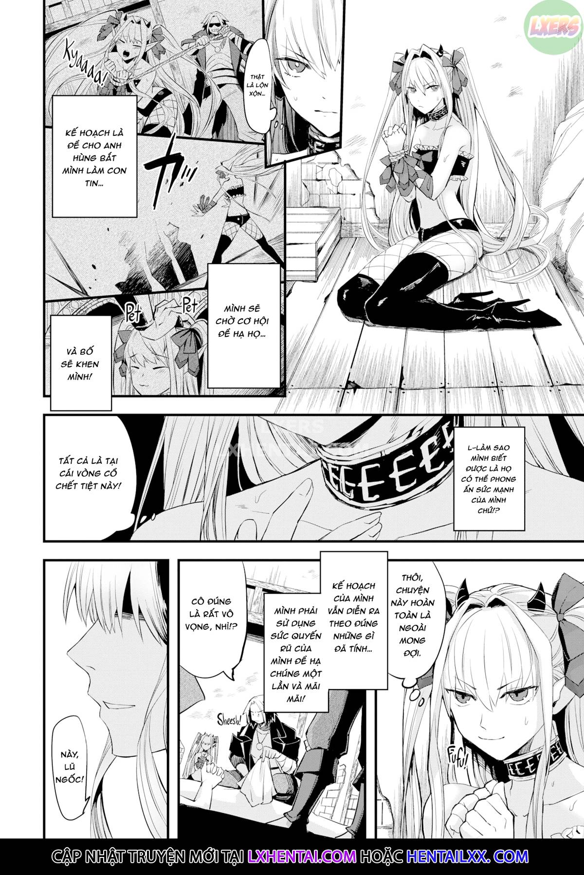 Đọc truyện hentai Con gái của Quỷ vương thật tham lam - Oneshot