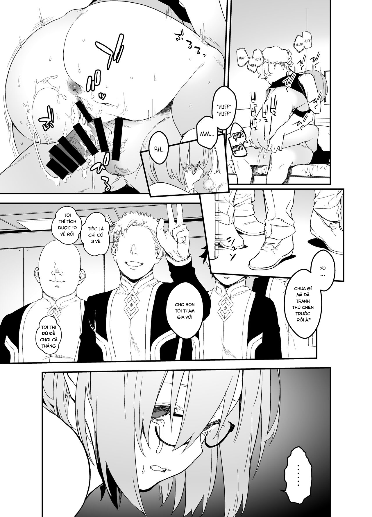 Đọc truyện hentai While Senpai Is Asleep During Maintenance - Oneshot