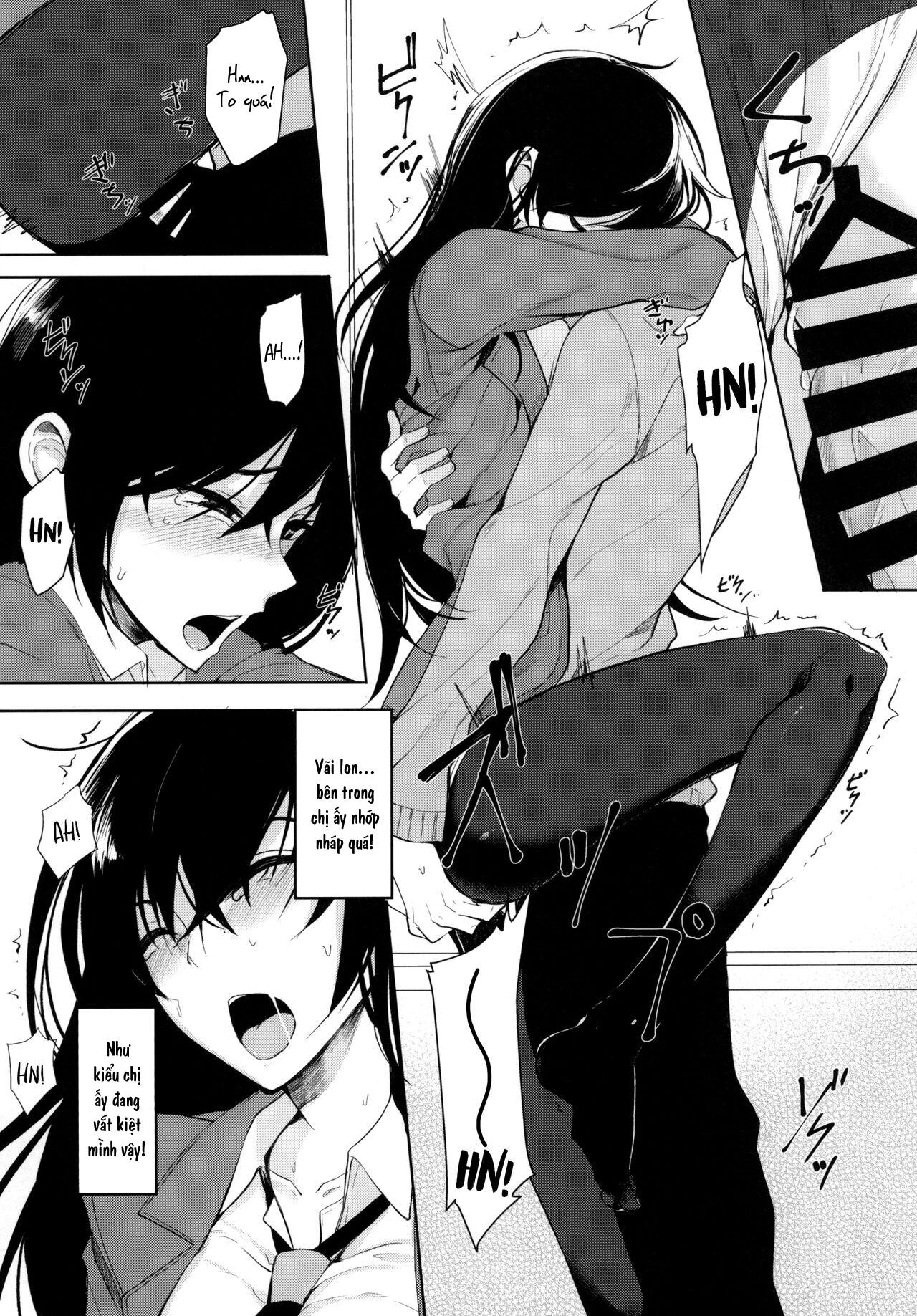 Đọc truyện hentai Cuốn truyện kể về việc tôi bị phục kích bởi một chị gái lạ mặt lớp trên - Chap 2