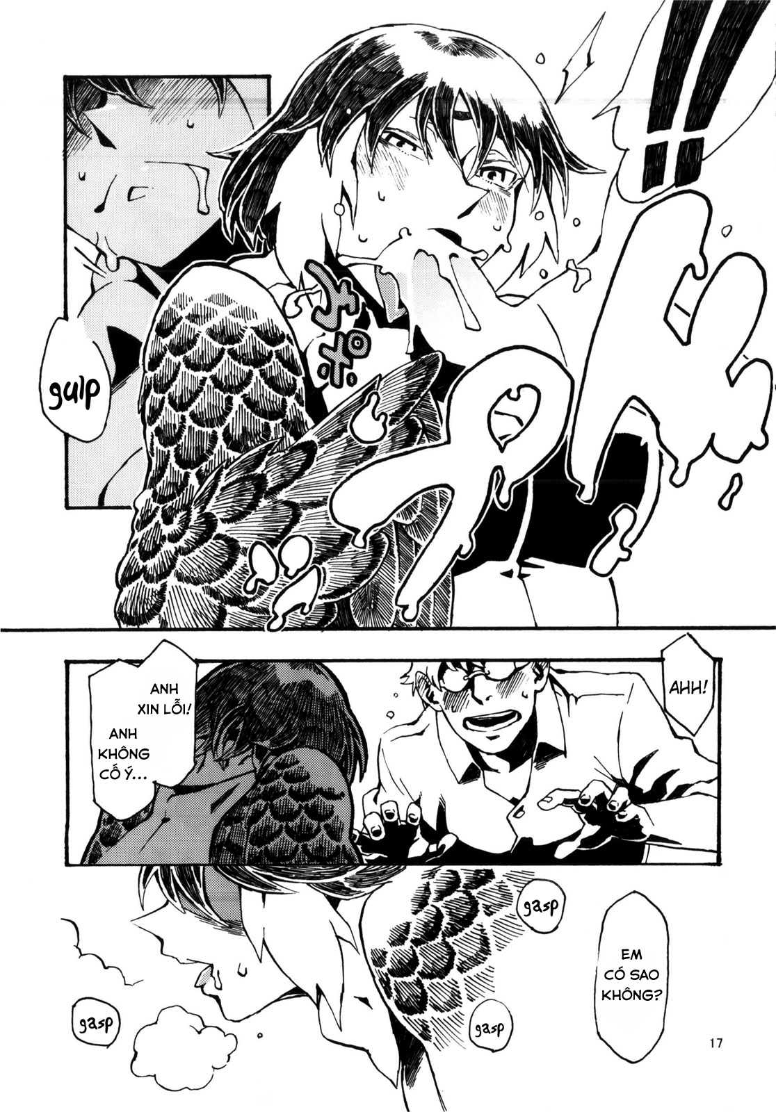 Đọc truyện hentai Kẻ làm điều ác phi nhân loại - Chap 6.0: Chim
