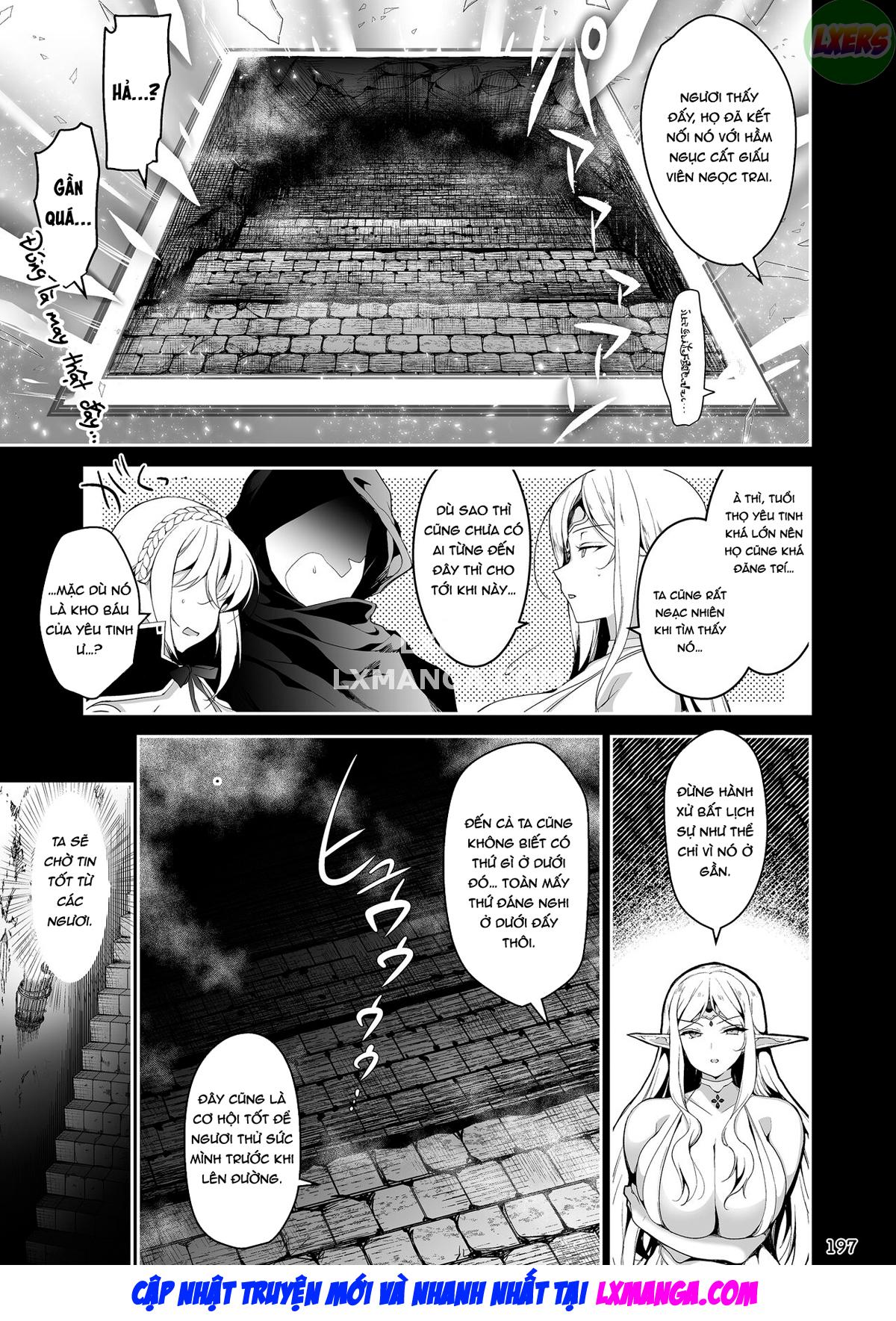 Đọc truyện hentai Elf ni Inmon o Tsukeru Hon Chap 4 LEVEL:1~4