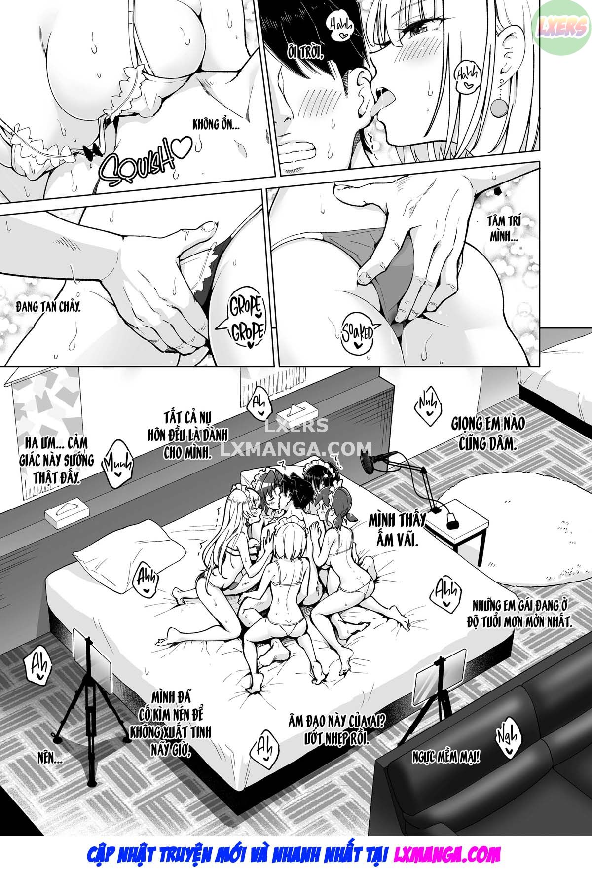 Đọc truyện hentai Nhật ký làm Phò - Chap 8: Filming Harem - Part Two