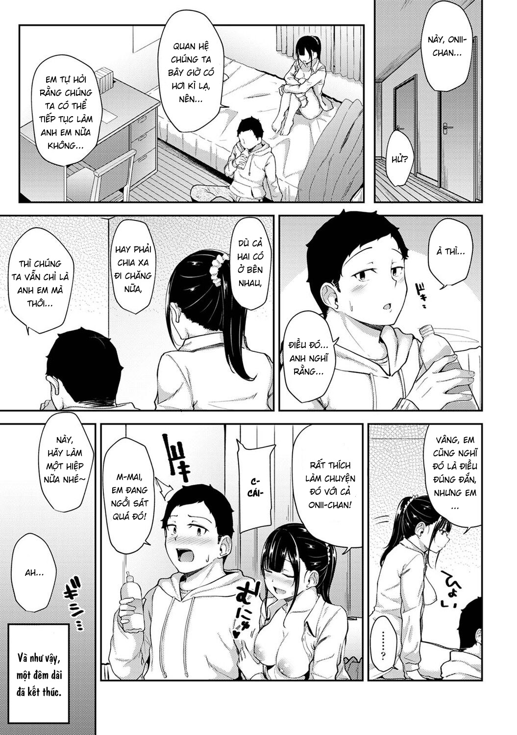 Đọc truyện hentai Tôi cố chịch em gái khi thấy ẻm mặc tạp dề khỏa thân... - Chap 3