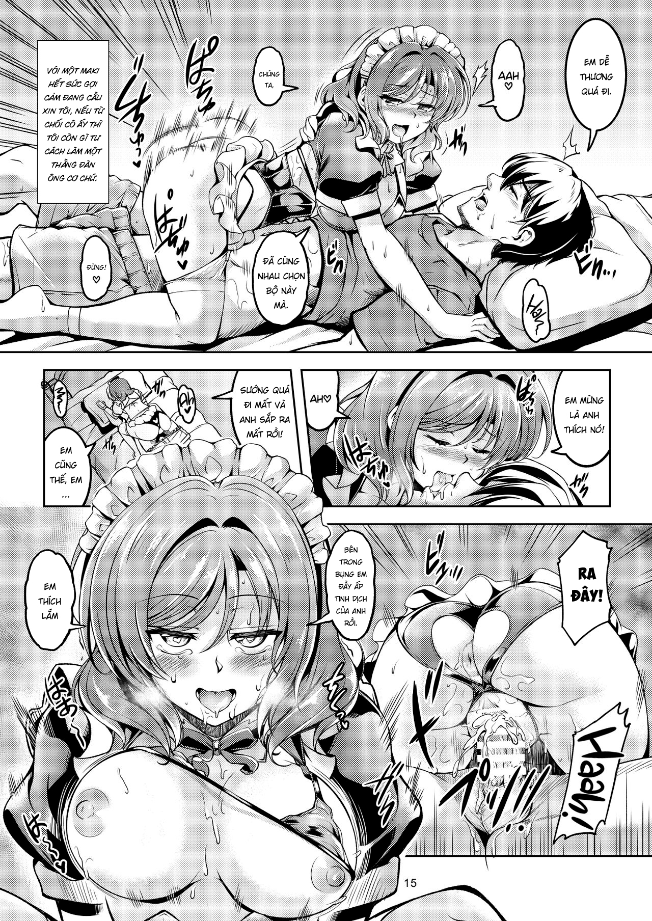 Đọc truyện hentai Koi Hime Love Maki!! 08 Oneshot