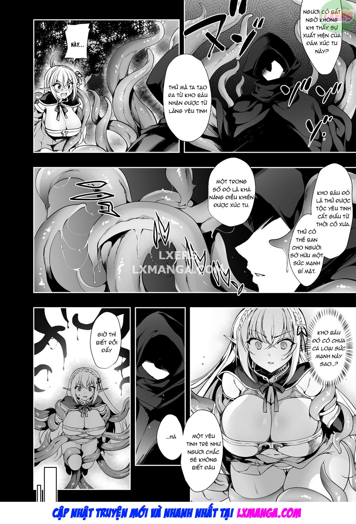 Đọc truyện hentai Elf ni Inmon o Tsukeru Hon Chap 2 LEVEL:2