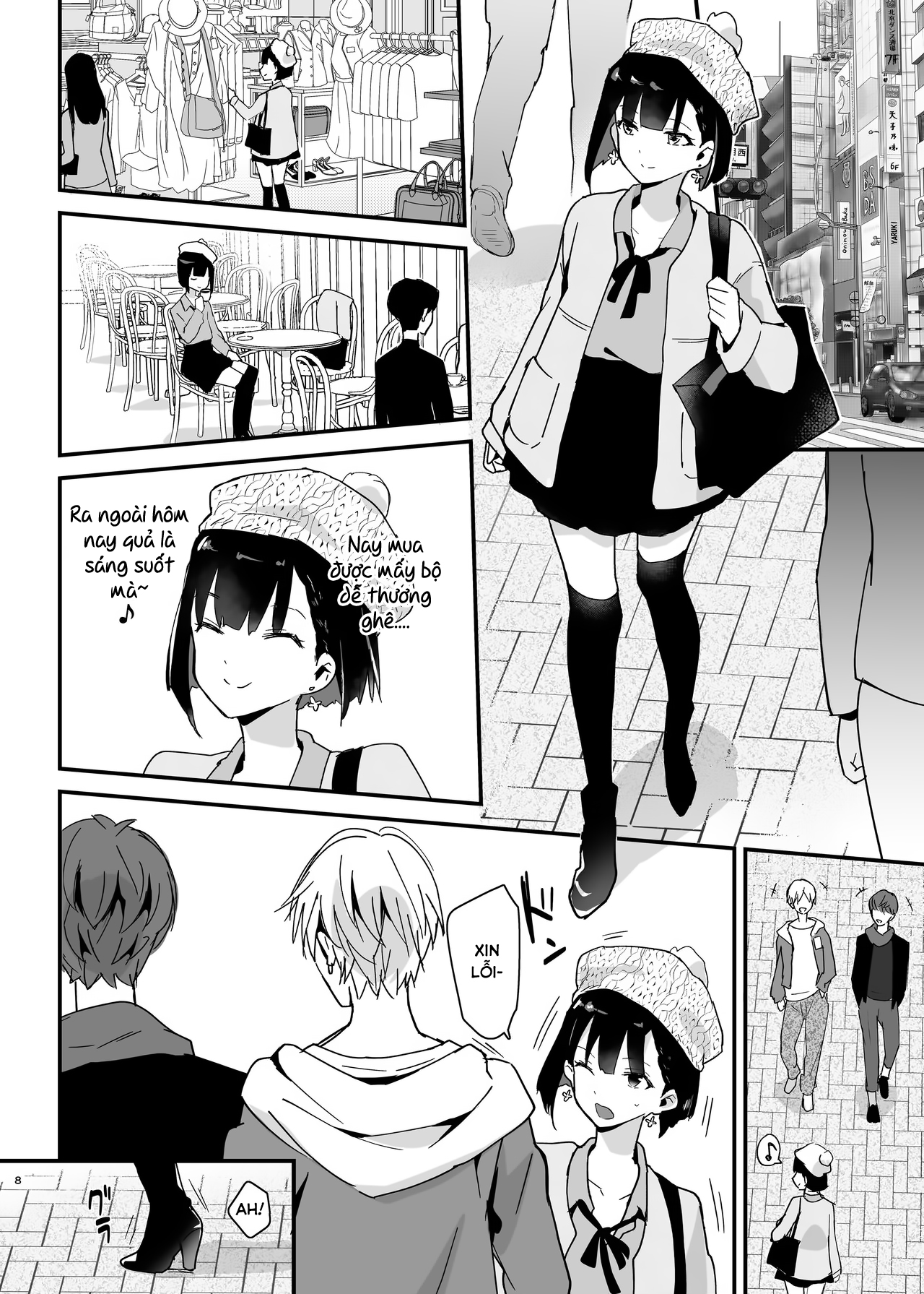 Đọc truyện hentai Iinchou wa Furyou Chinpo ni Otosareru - Oneshot