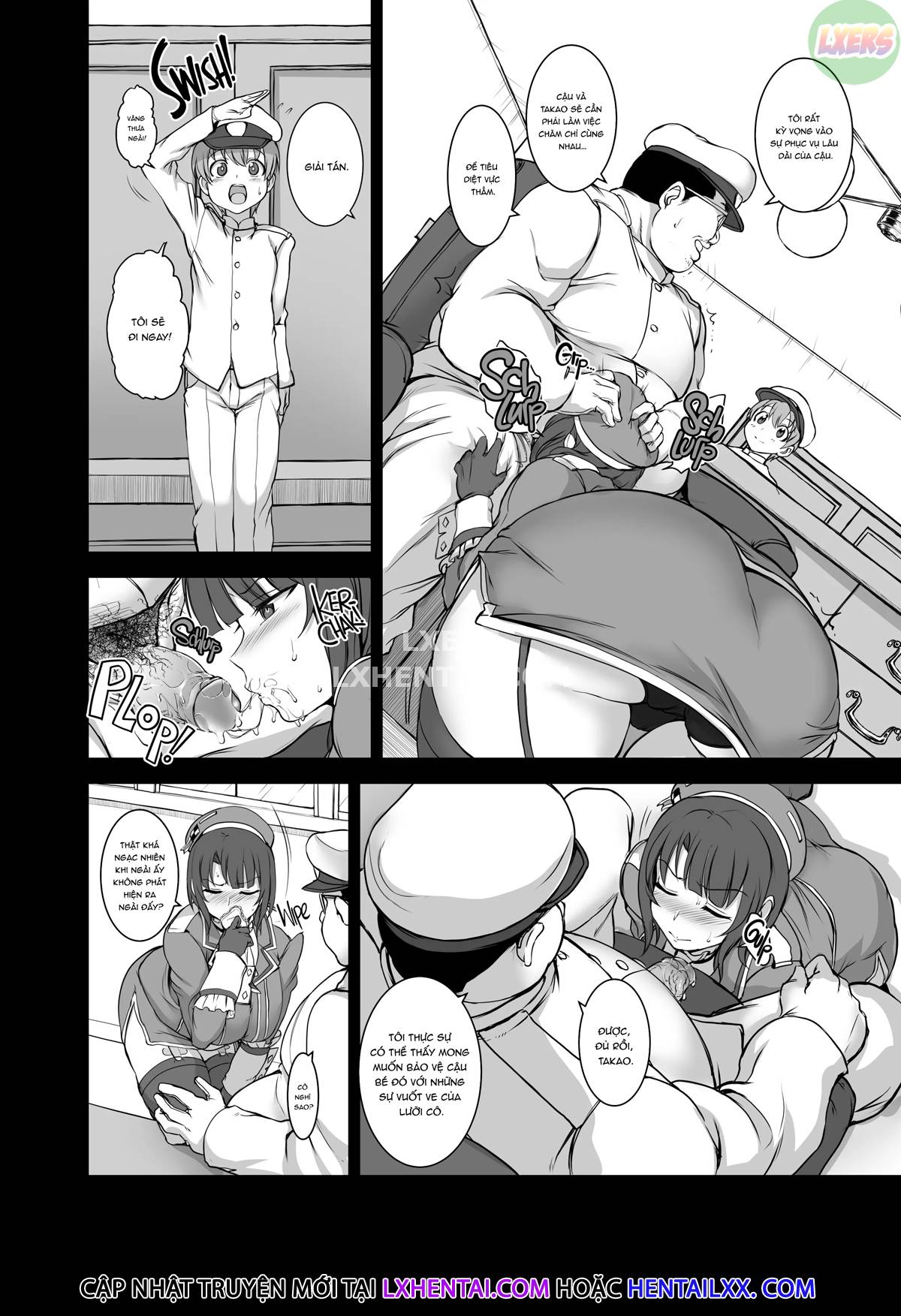 Đọc truyện hentai Nữ hạm yêu quý của tôi - Chap 2 - [END]