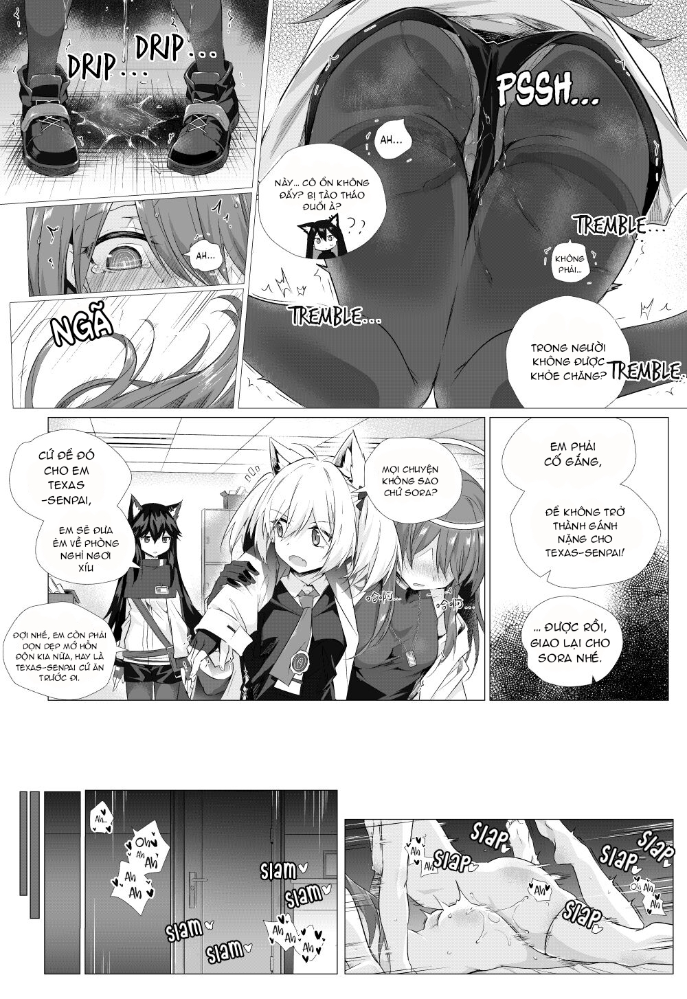 Đọc truyện hentai Futa Sora x Exusiai - Oneshot