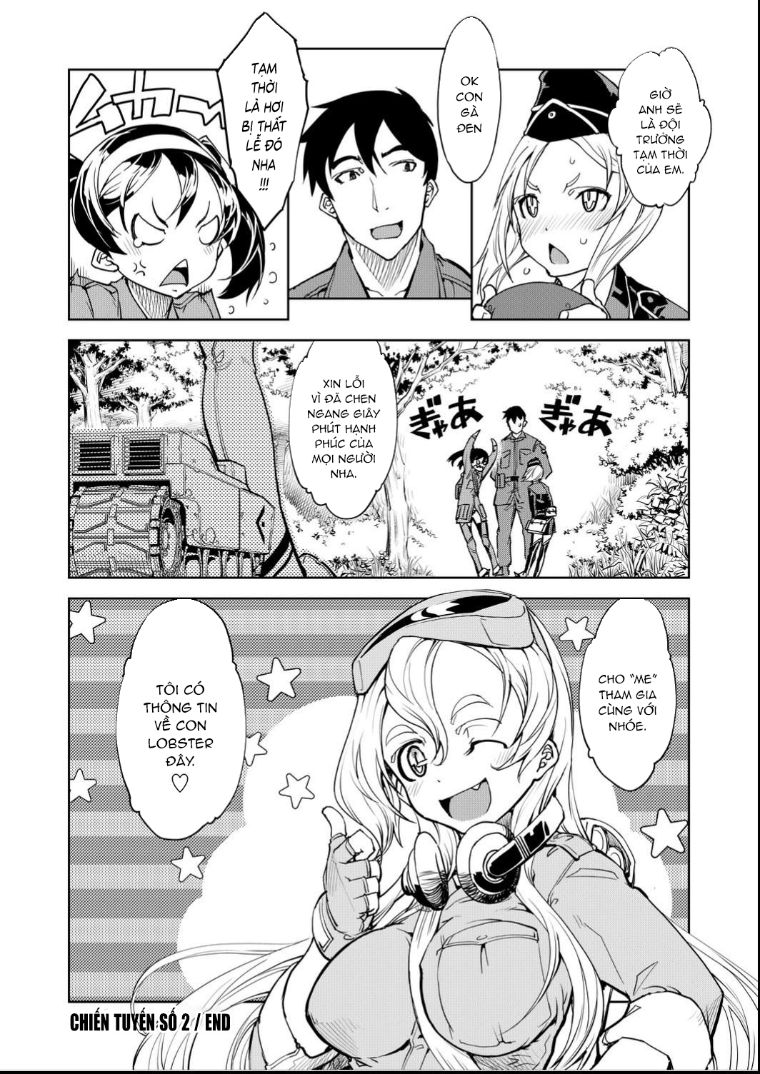Đọc truyện hentai Những thiếu nữ chiến xa Chiến tuyến số 2