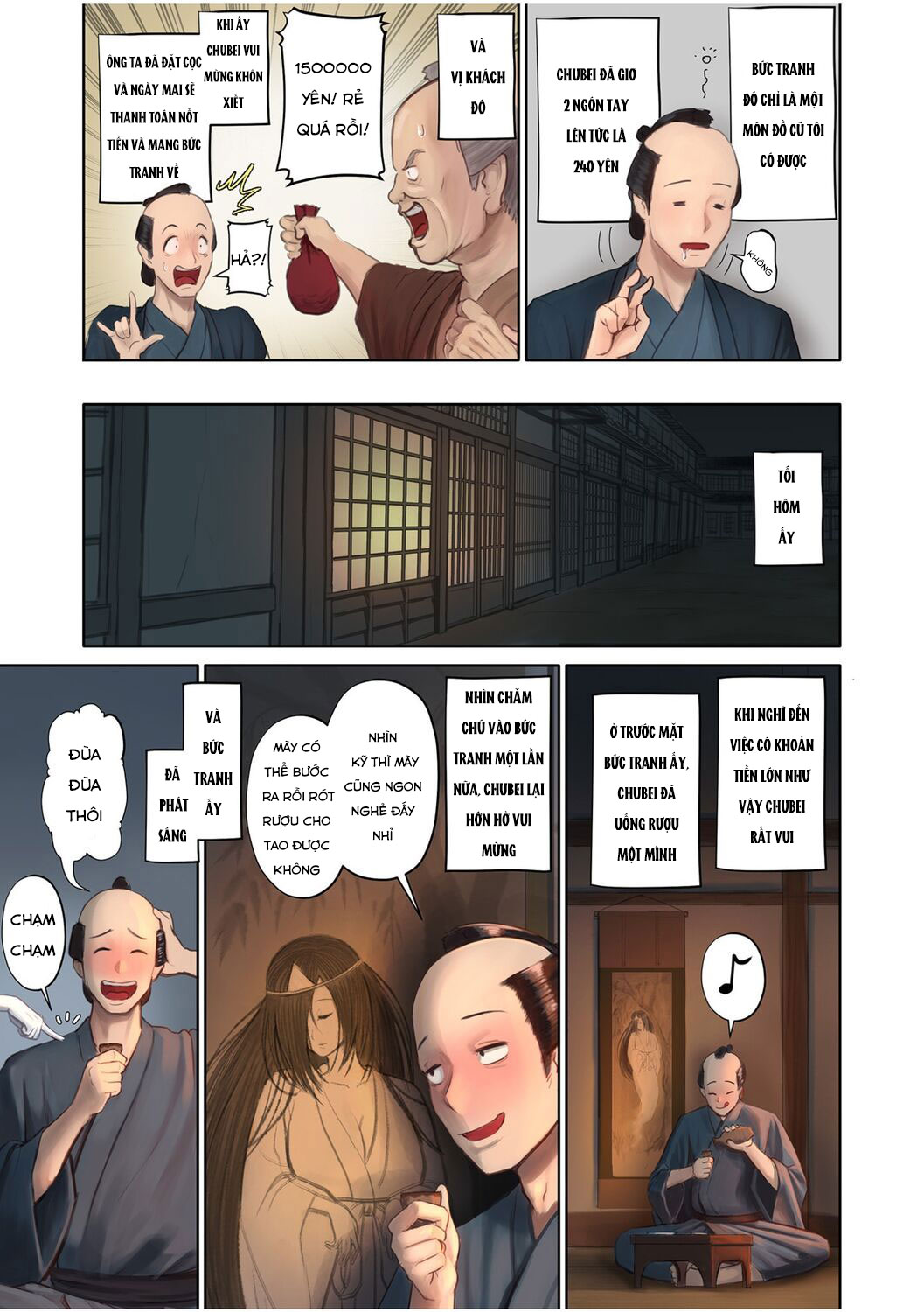 Đọc truyện hentai Nihon Mukashi Ero Banashi - Oneshot.