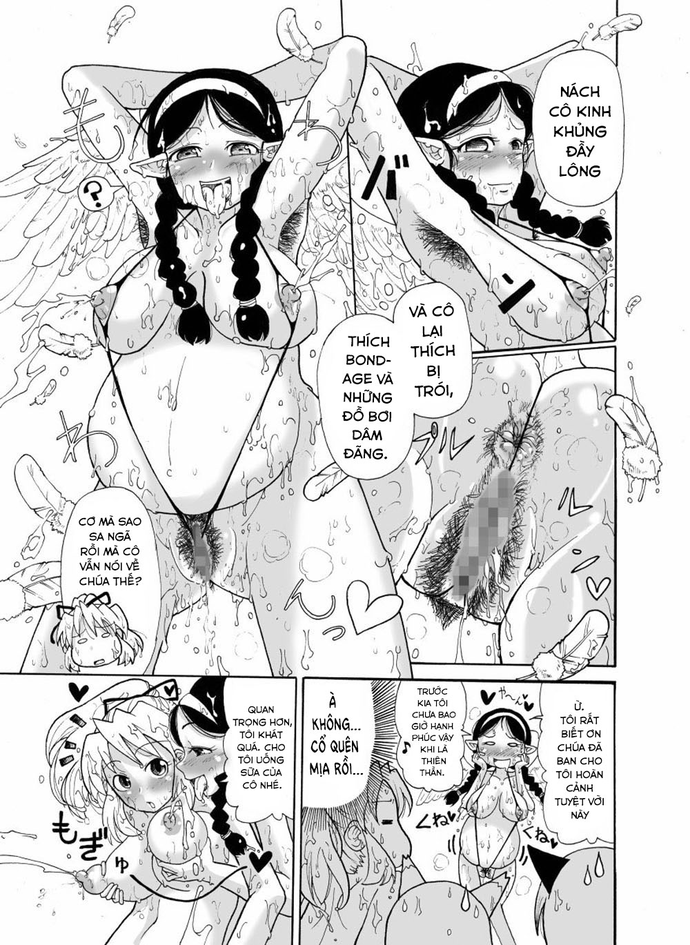 Đọc truyện hentai Kankin Tairankou!! Succubus no Kan - Oneshot