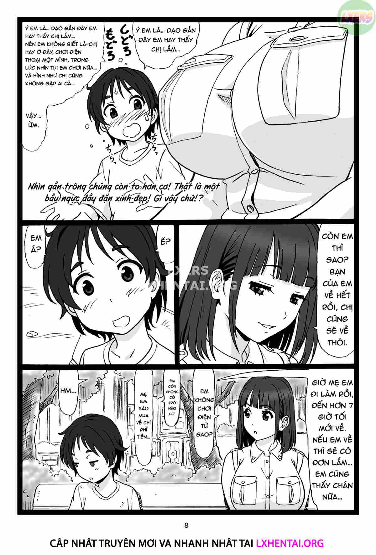 Đọc truyện hentai A Pretty Onee-San, That's Sitting On A Bench In The Park...Suddenly Says To Me: [Show Me Your Dick]. - Oneshot