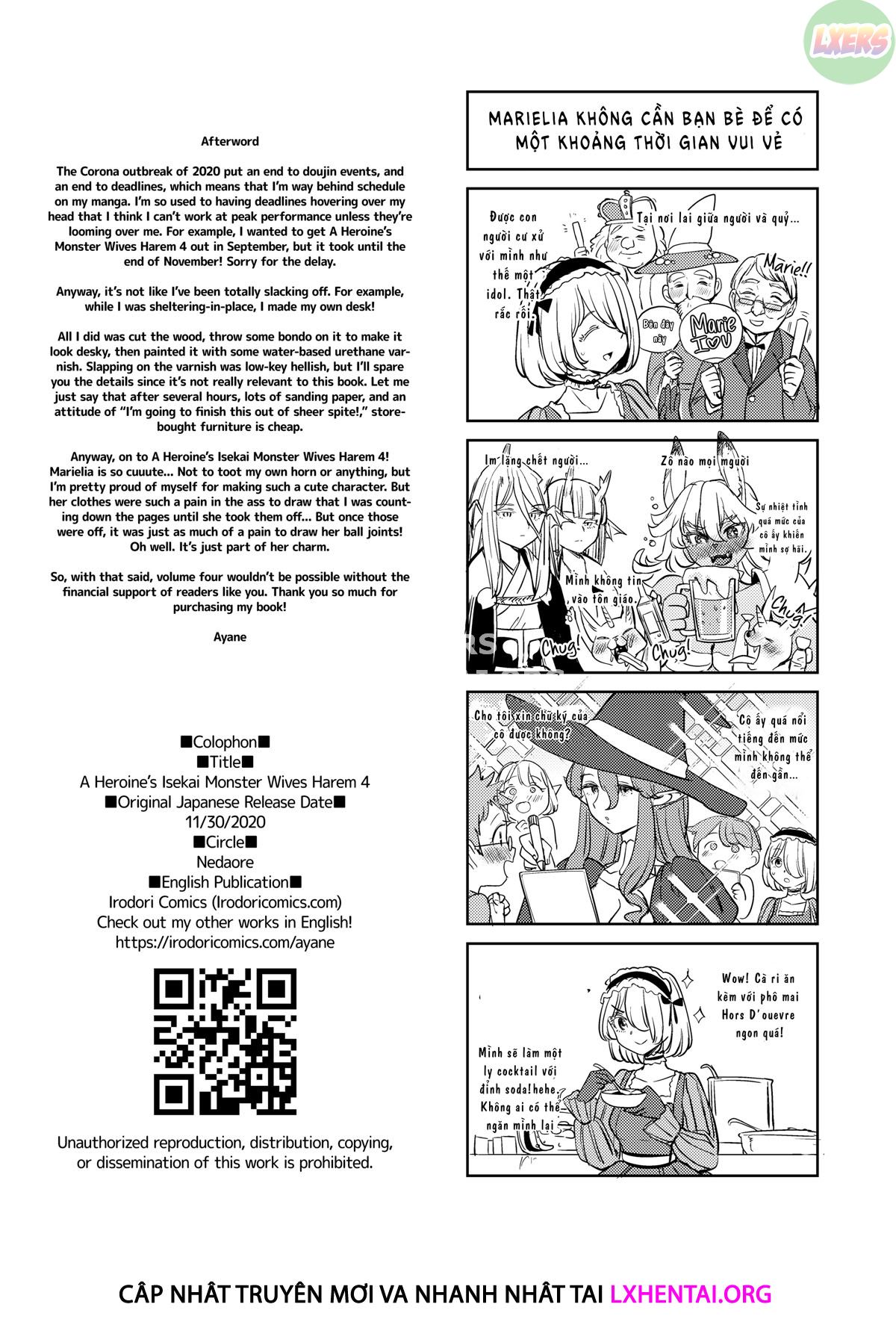 Đọc truyện hentai Tái sinh thành một nữ anh hùng có 5 người vợ quỷ - Chap 4