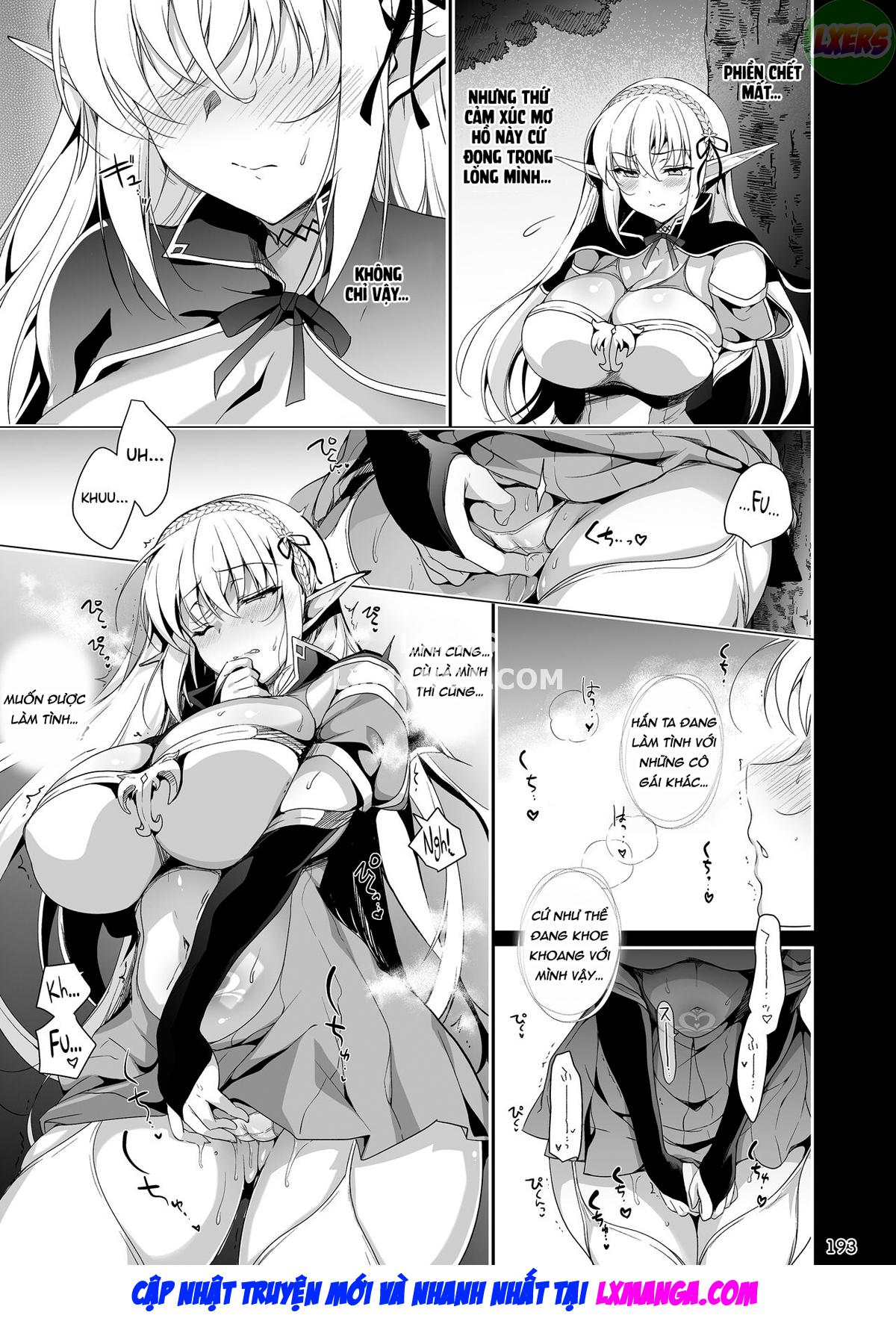 Đọc truyện hentai Elf ni Inmon o Tsukeru Hon Chap 4 LEVEL:1~4