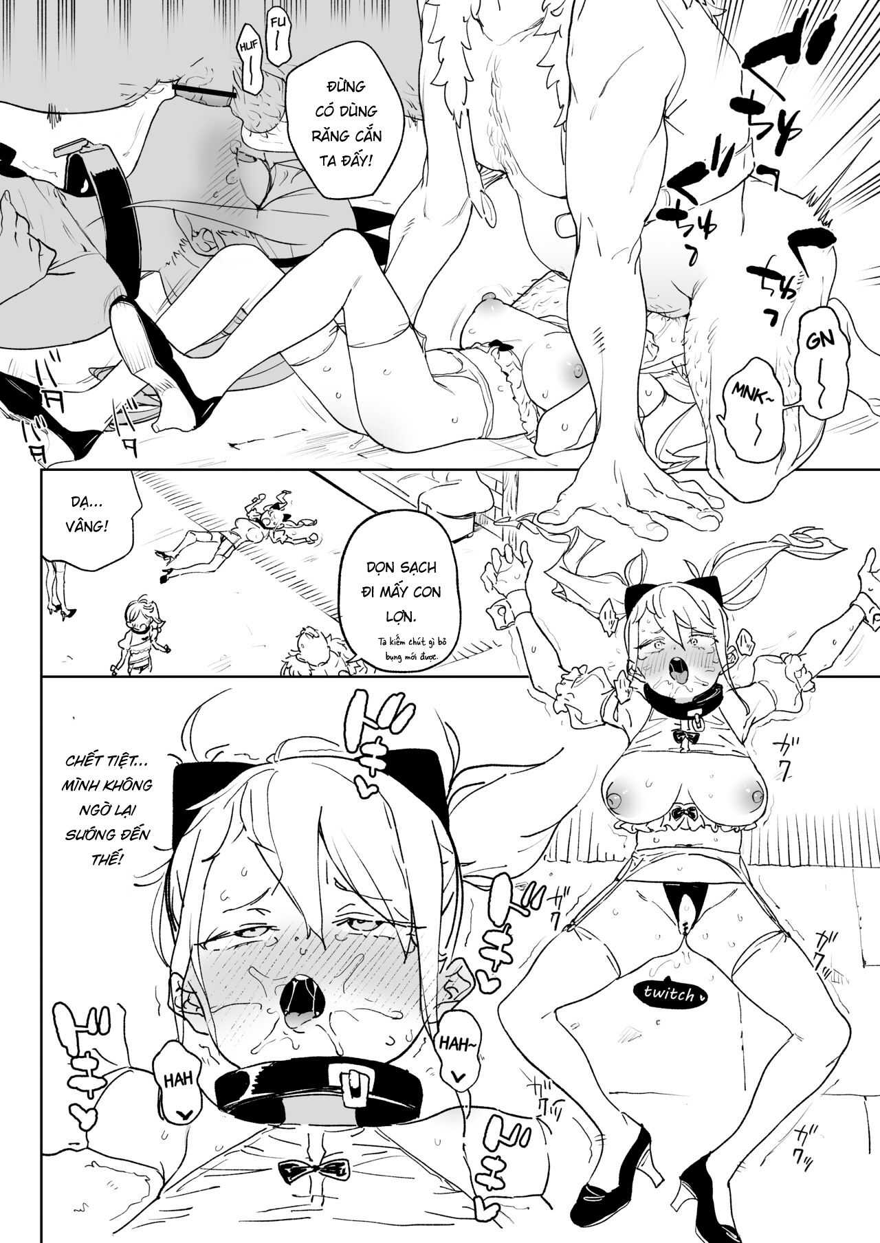 Đọc truyện hentai Báo thù con cá chà bặc - Oneshot