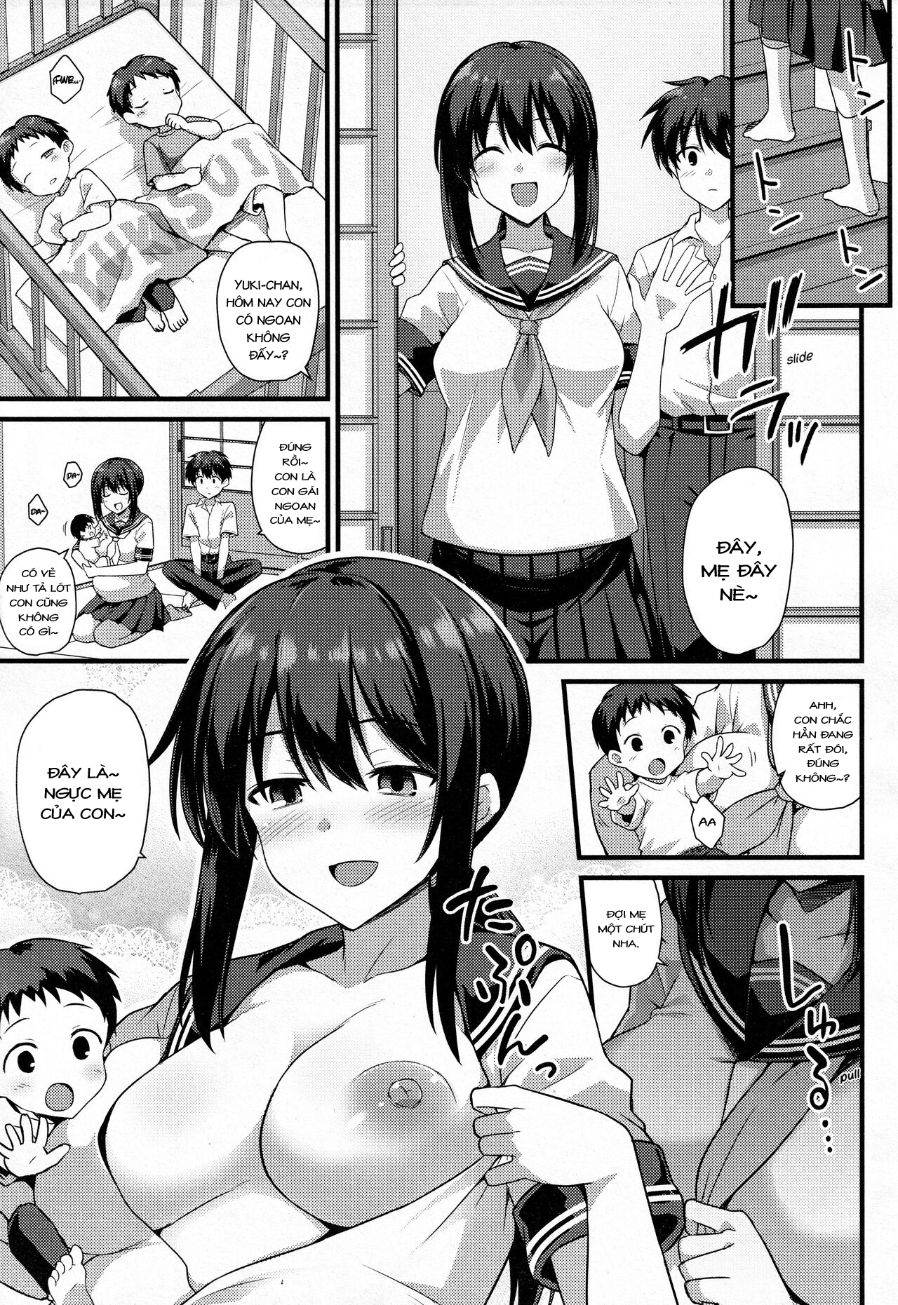 Đọc truyện hentai Sakura-chan-chi no Oyakodon 2 - Phần 2