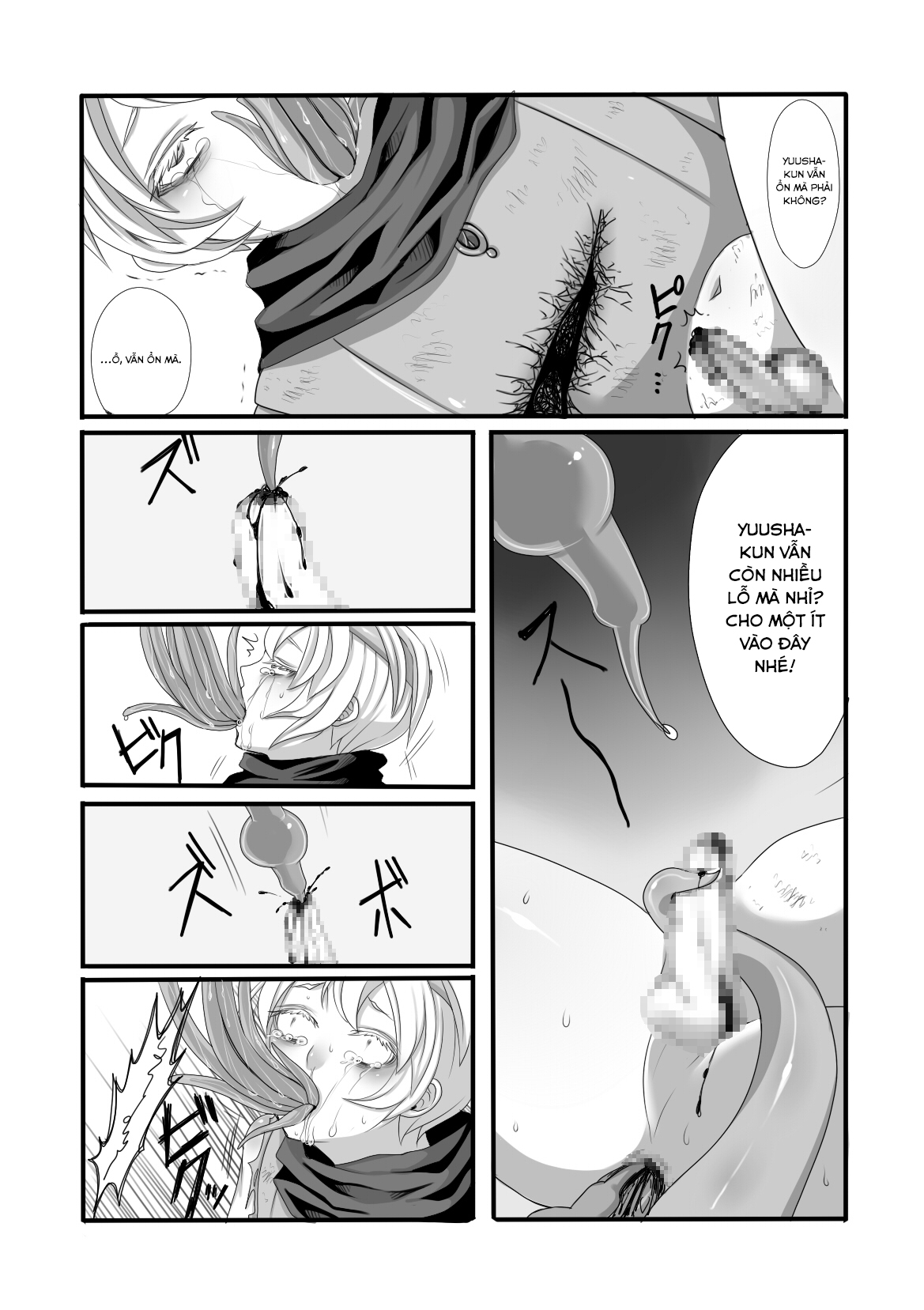 Đọc truyện hentai Quái vật, anh hùng và pháp sư - Oneshot