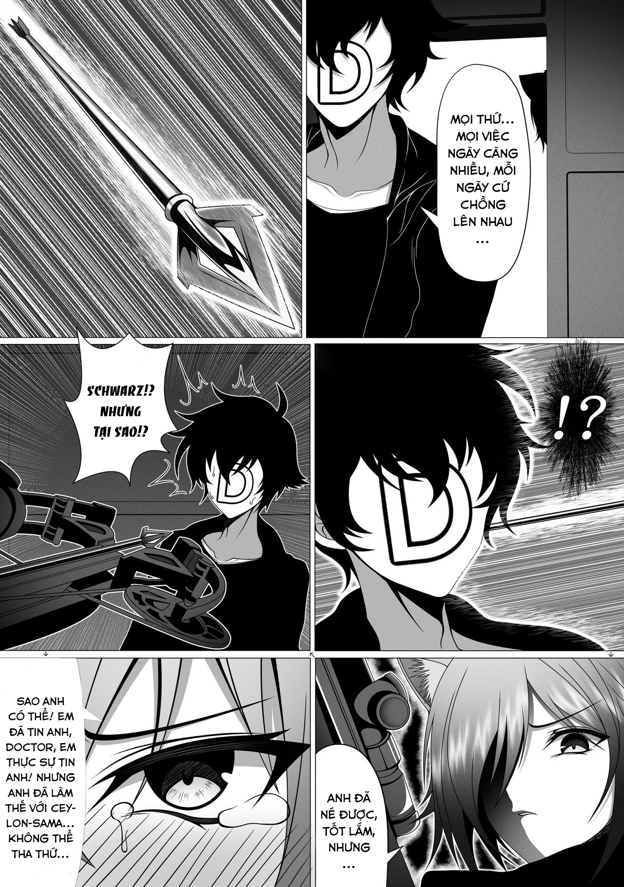 Đọc truyện hentai Doctor×Ceylon×Schwarz (Arknights) - Oneshot