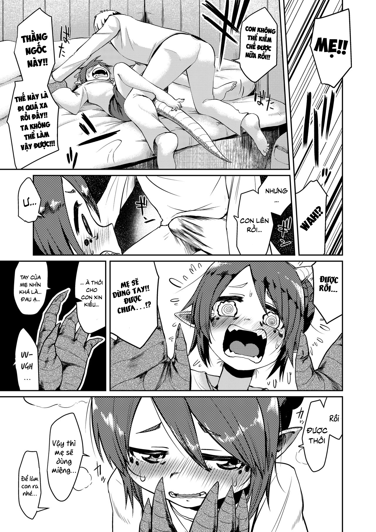 Đọc truyện hentai Tôi yêu bà mẹ rồng của tôi vl - Oneshot