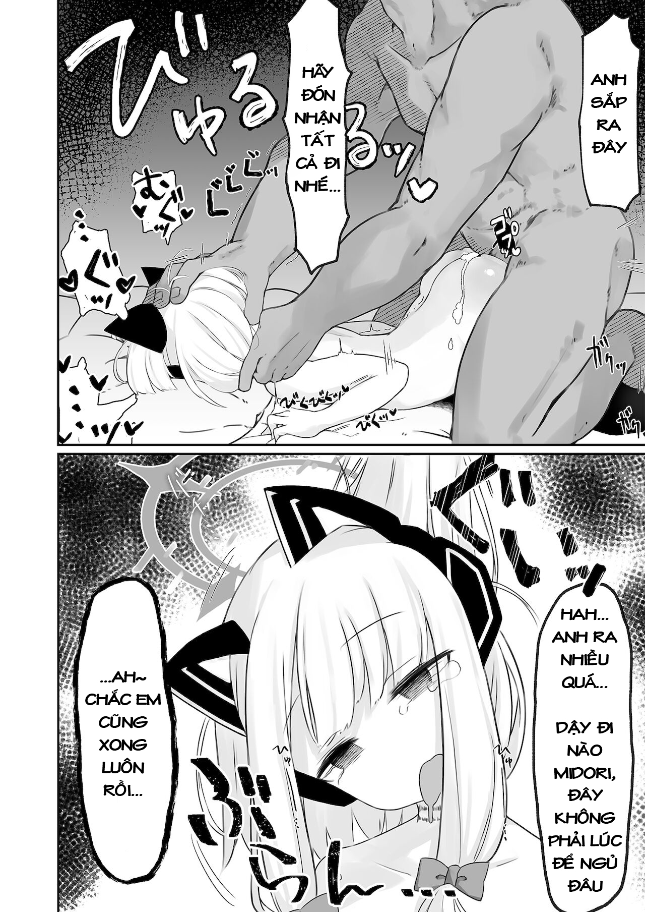 Đọc truyện hentai GAME OVER (Blue Archive) - Oneshot