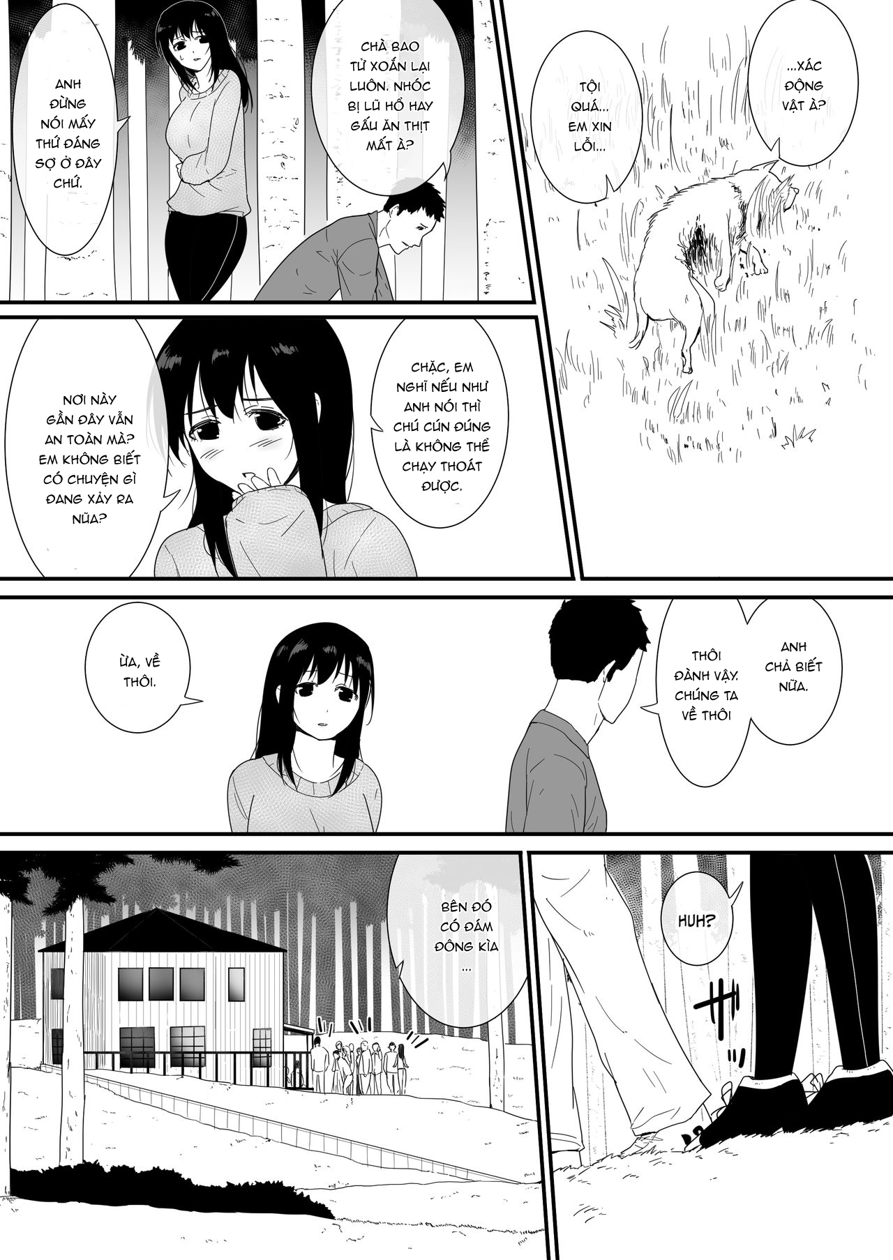 Đọc truyện hentai Rừng già thiếu phụ nữ - Oneshot