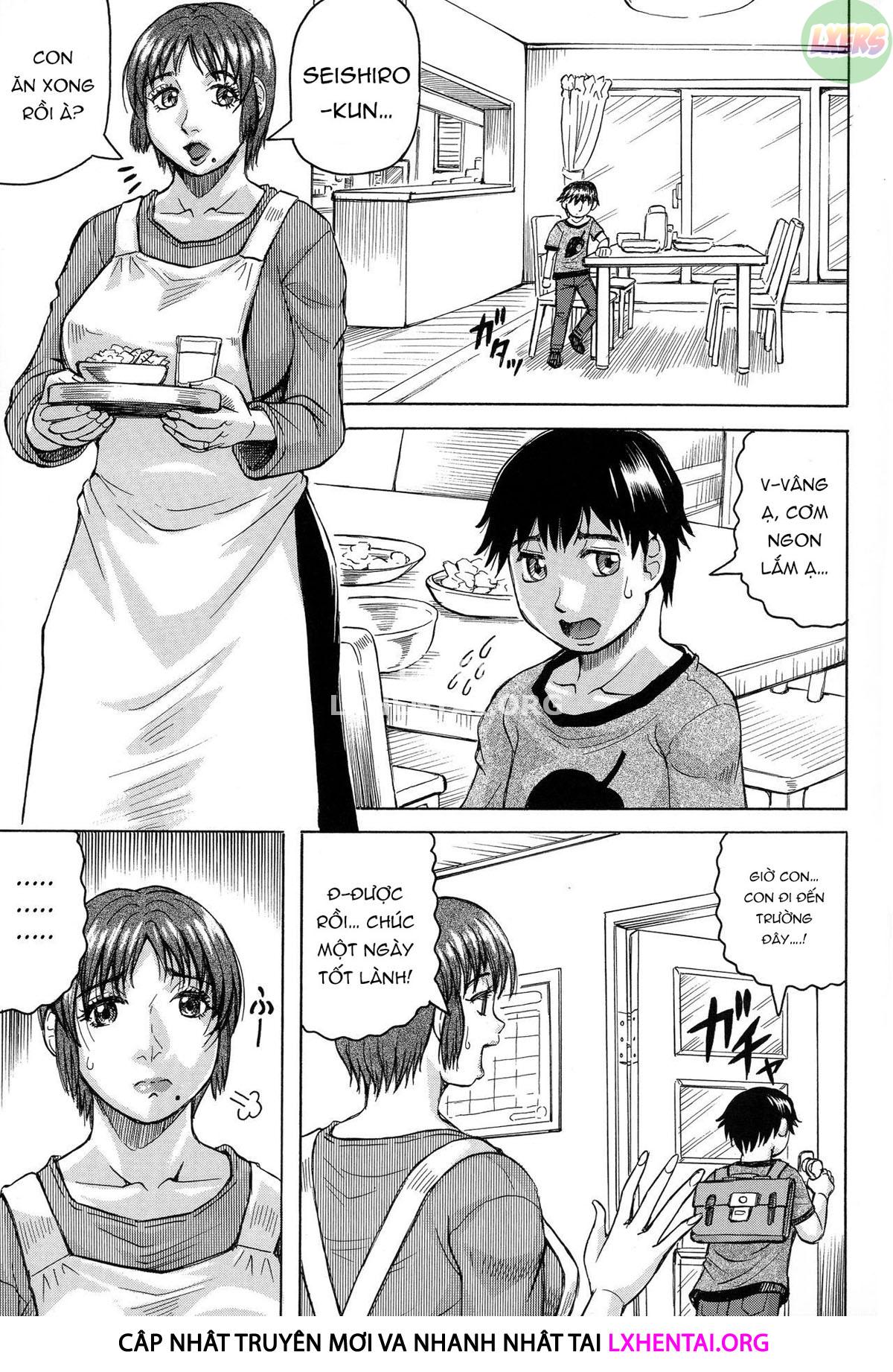 Đọc truyện hentai Boku No Namahame Mama - Chap 1