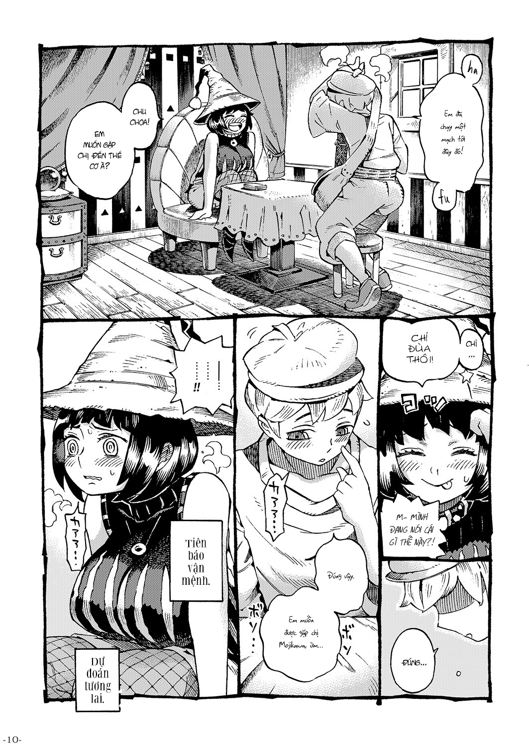 Đọc truyện hentai Chuyện tình cô phù thủy - Chap 1