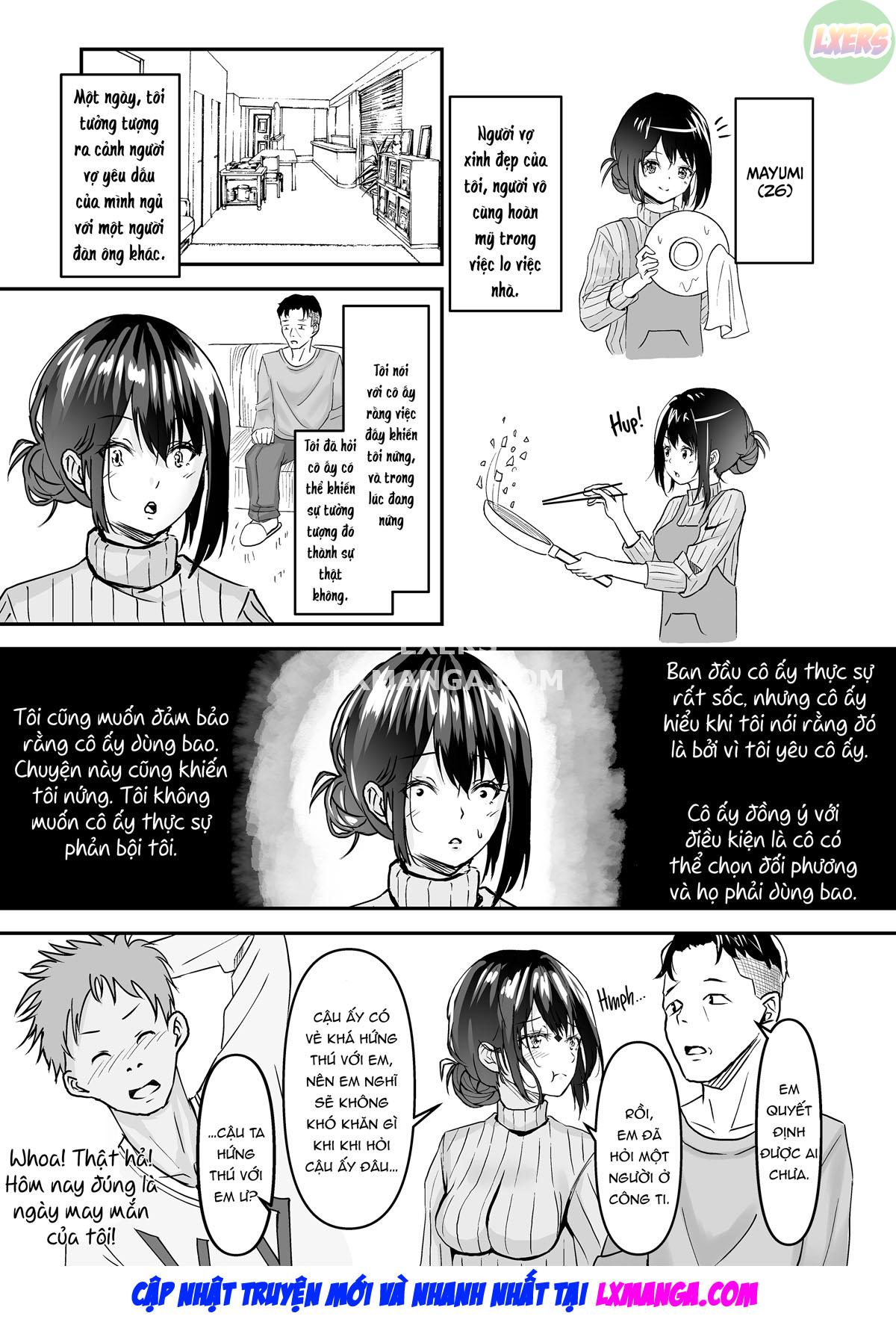 Đọc truyện hentai Otto No Tanomi De Taninbou O Ukeireta Tsuma ~Otto Ijou No Kaikan O Oshiekomareta Karada Wa Dare O Aisu~ - Oneshot