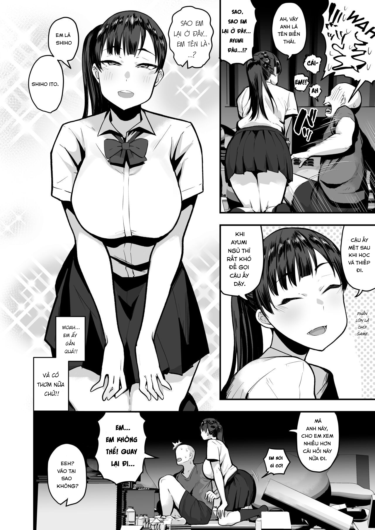Đọc truyện hentai Imouto no Tomodachi ga Dosukebe Taishuu Fechi Sugite, Inkya no Ore to Kikenbi Nakadashi Hamemakuri - Chap 1.1