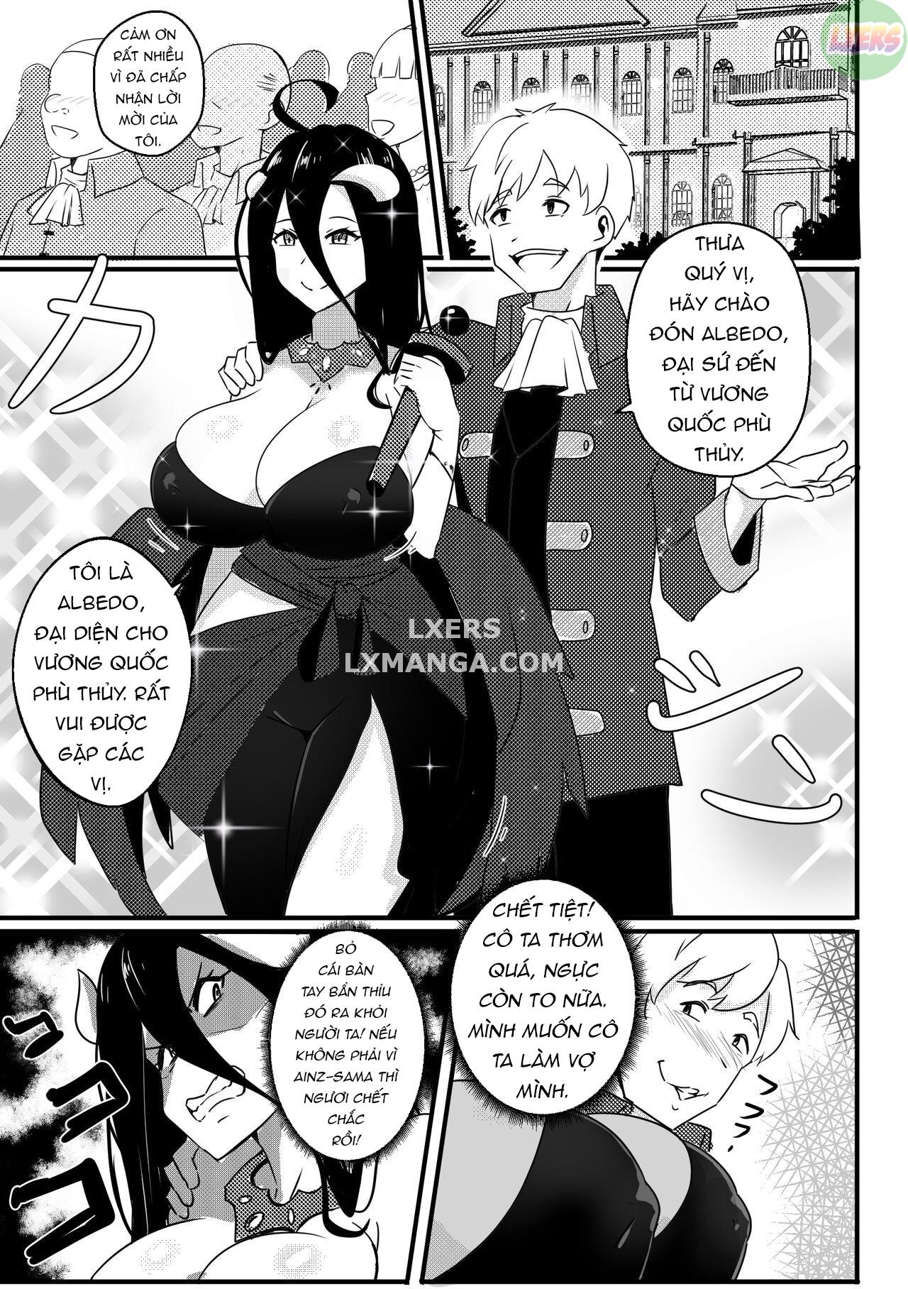 Đọc truyện hentai B-Trayal 40 Albedo (Overlord) - Oneshot