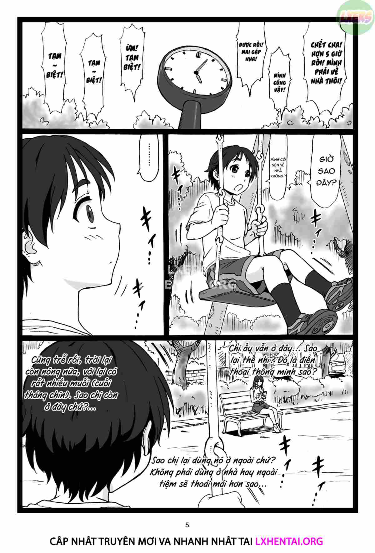 Đọc truyện hentai A Pretty Onee-San, That's Sitting On A Bench In The Park...Suddenly Says To Me: [Show Me Your Dick]. - Oneshot