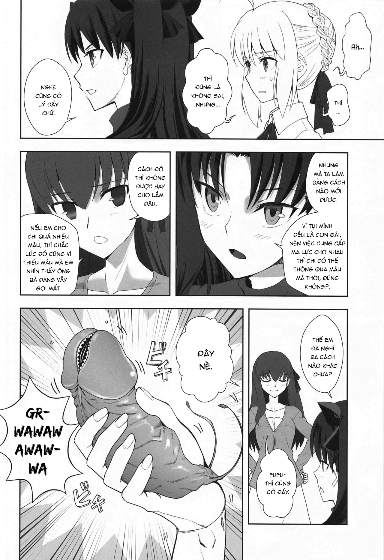 Đọc truyện hentai Emiya Shirou no Isshuukan - Oneshot