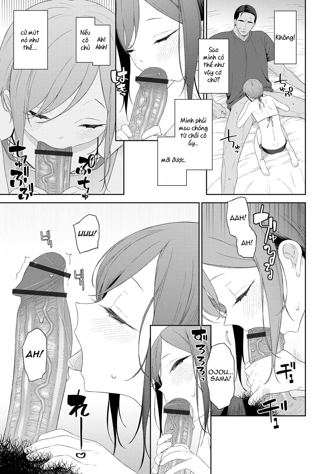 Đọc truyện hentai Koi to Vacance♥ - Oneshot