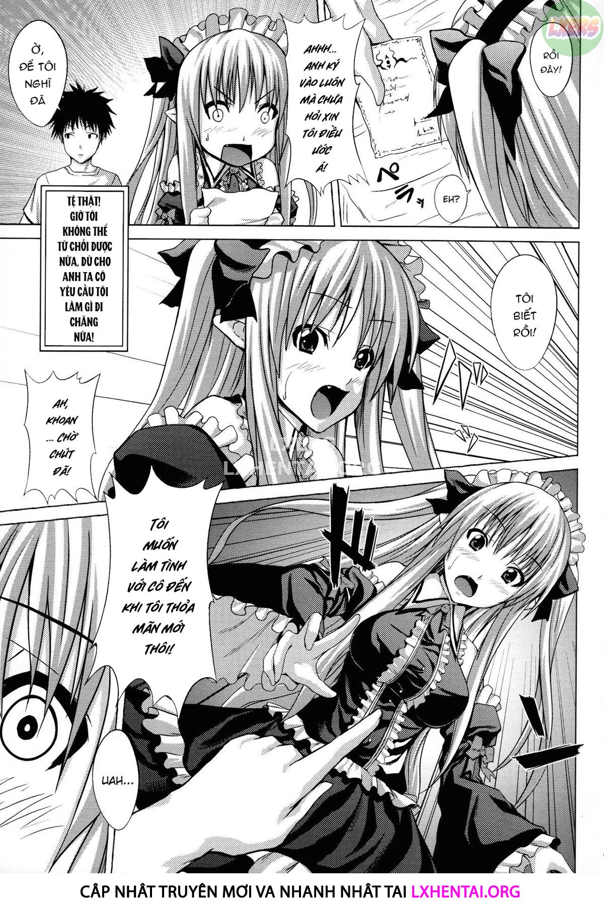 Đọc truyện hentai Demon Girls Are My Slaves - Chap 2