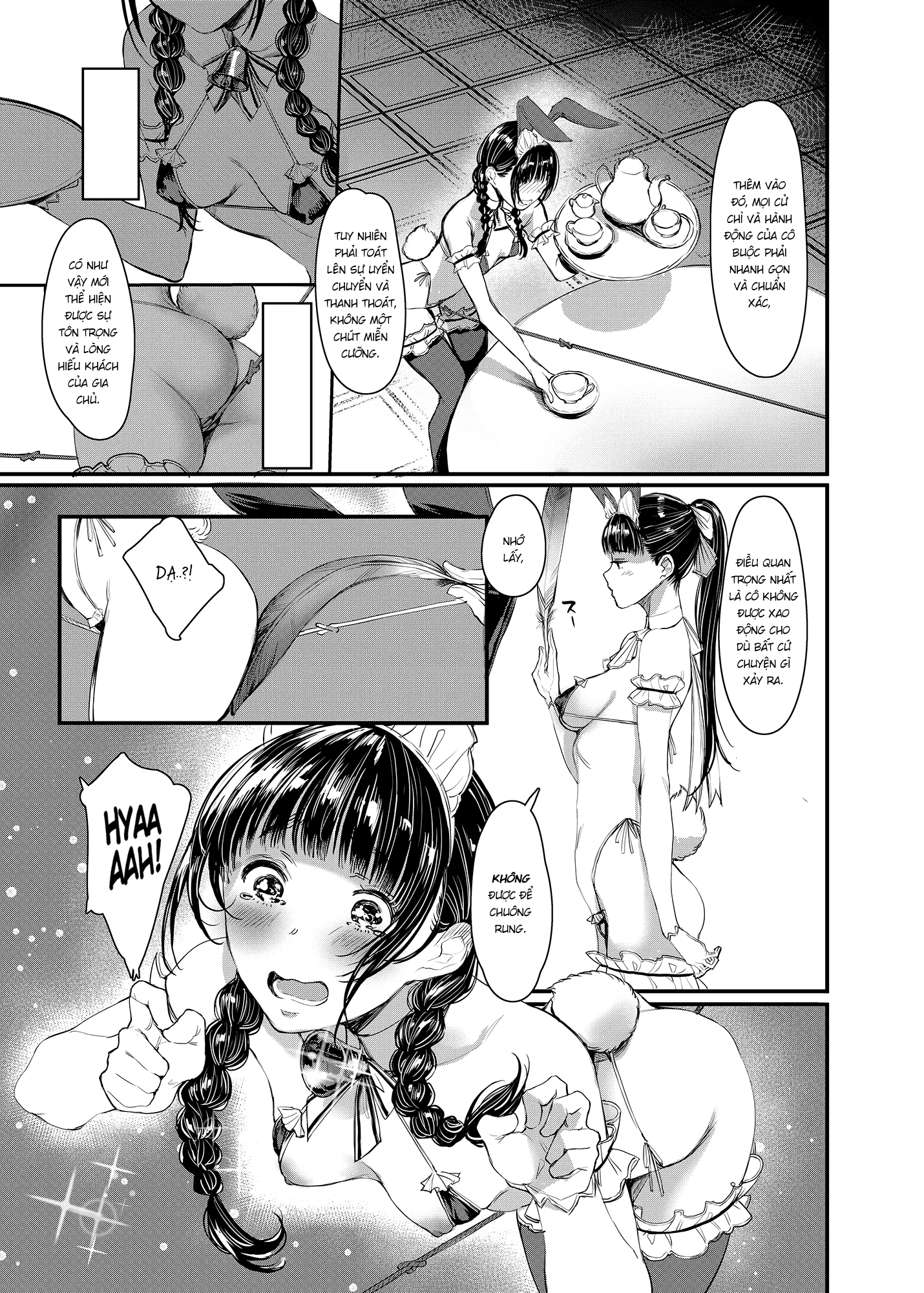 Đọc truyện hentai Học viện thiên nga hầu gái - Oneshot