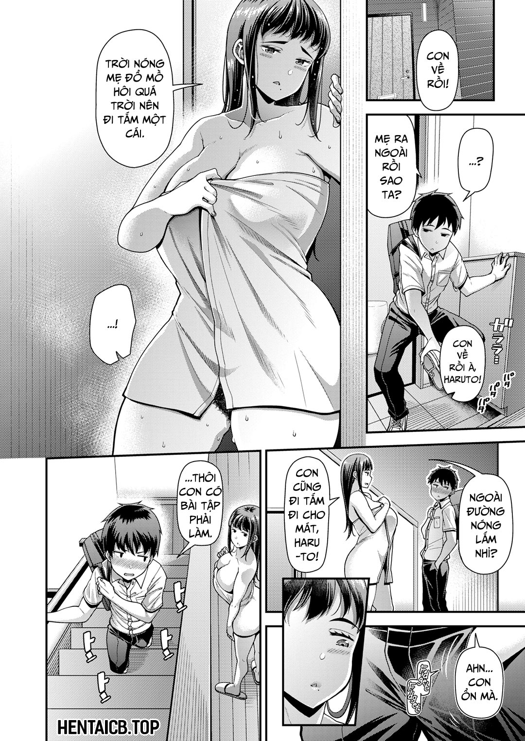 Đọc truyện hentai Con trai tới tuổi dậy thì! Chap 1