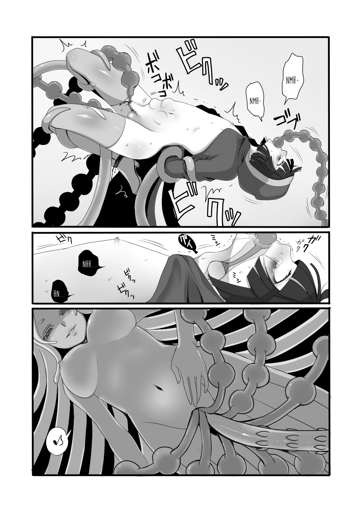 Đọc truyện hentai Quái vật, anh hùng và pháp sư - Oneshot