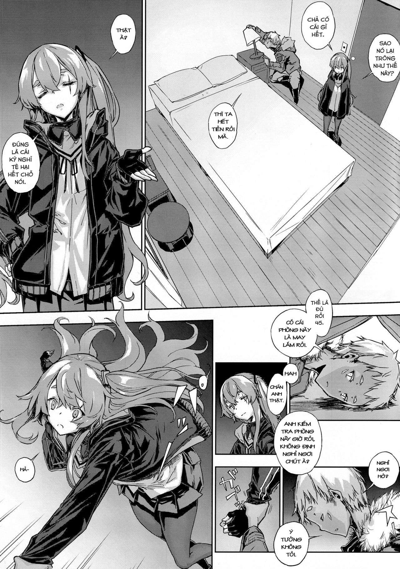 Đọc truyện hentai Những người yêu thích robot (Girls' Frontline) - Oneshot