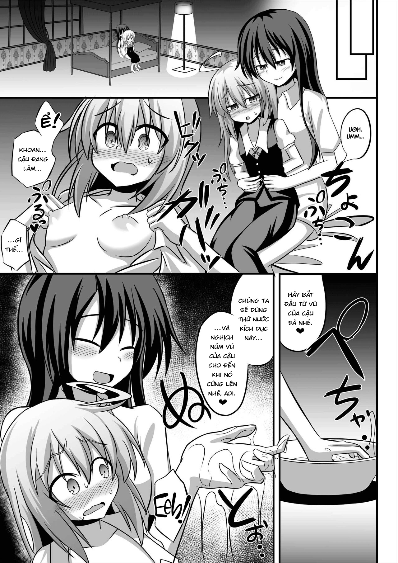 Đọc truyện hentai TS Mesu Ochi ~Onnanoko ni Sarete Love Love Yuri Sex~ - Oneshot