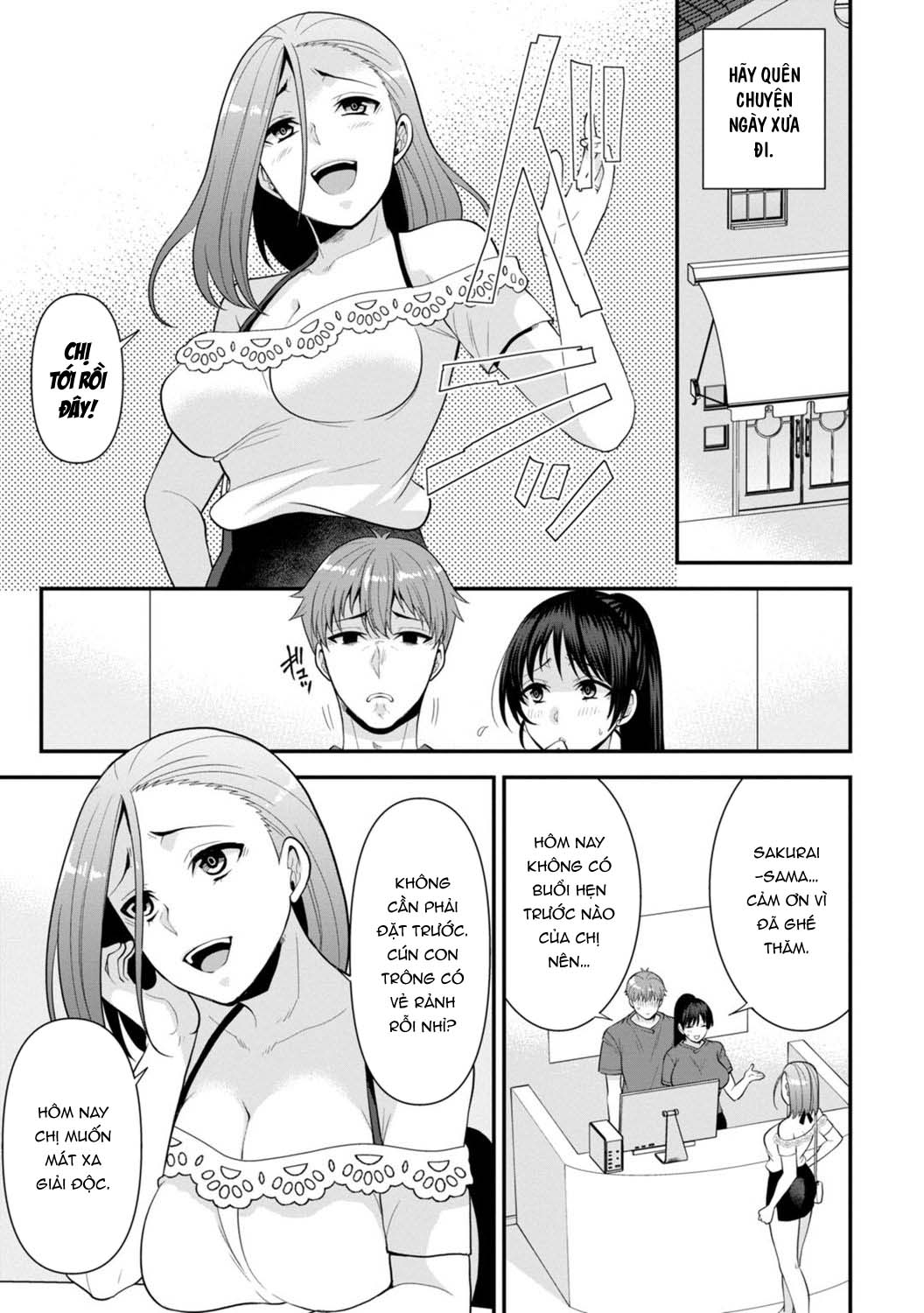 Đọc truyện hentai Trả Thù Người Bạn Cũ Bằng Cách Massage! - Chap 3