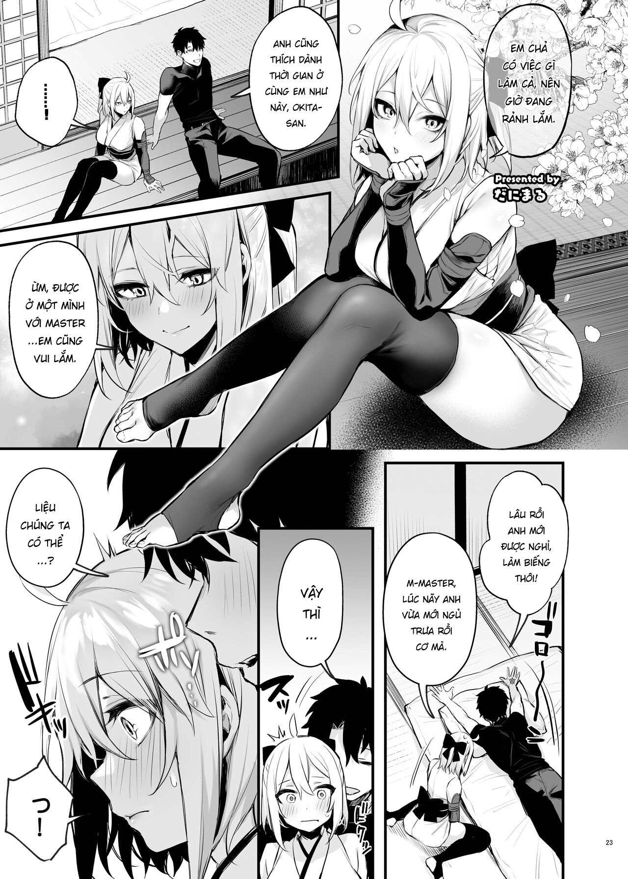 Đọc truyện hentai Yêu phải nữ vương - Okita Souji