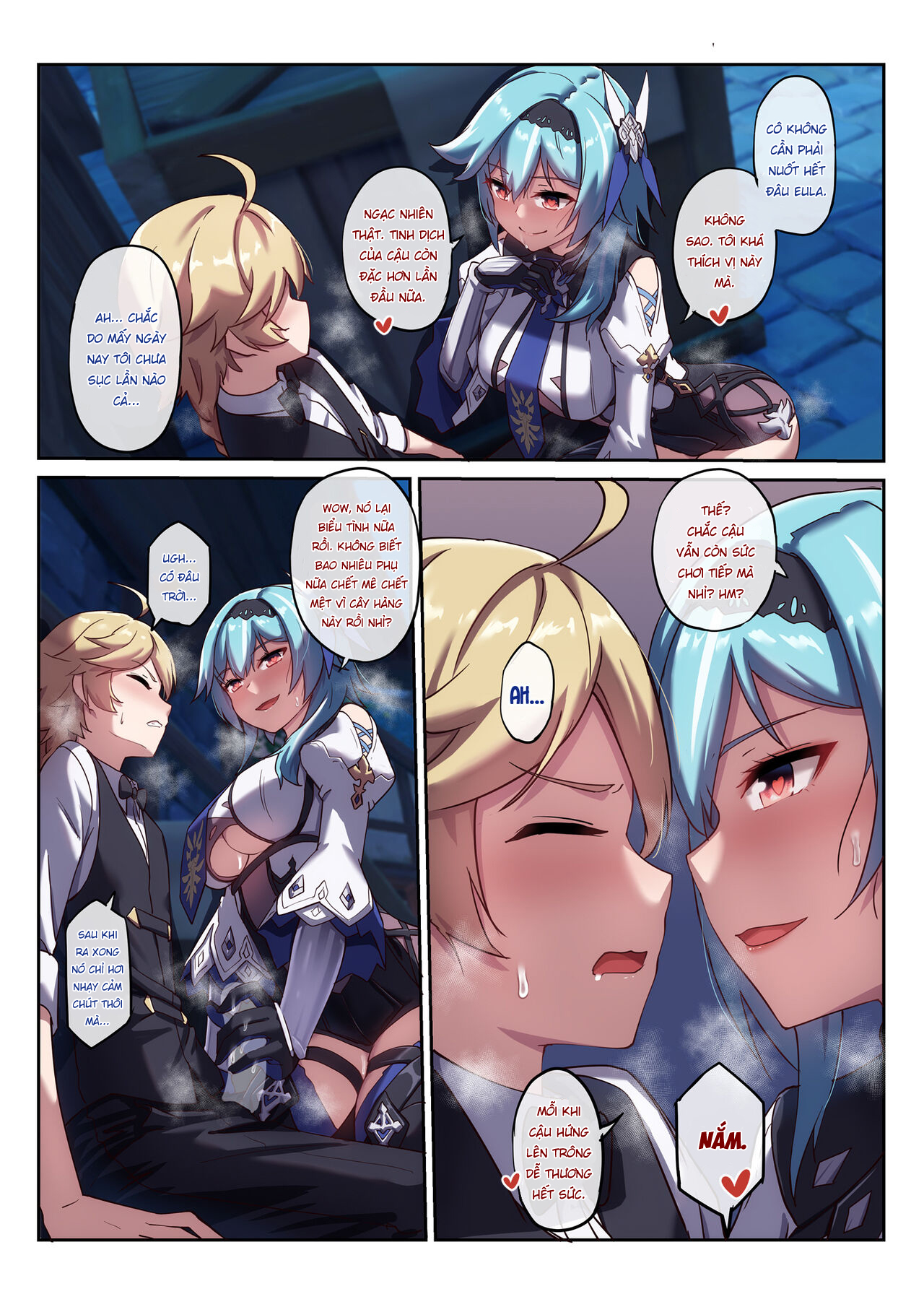 Đọc truyện hentai Eula say rượu - Oneshot nuột
