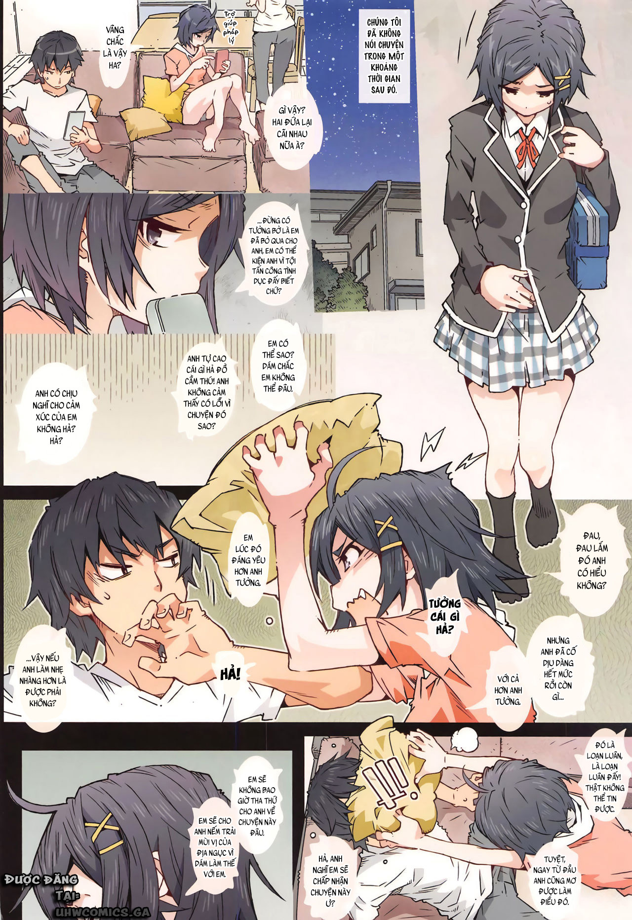 Đọc truyện hentai HOME Ko tte Dou？Komachi - Oneshot