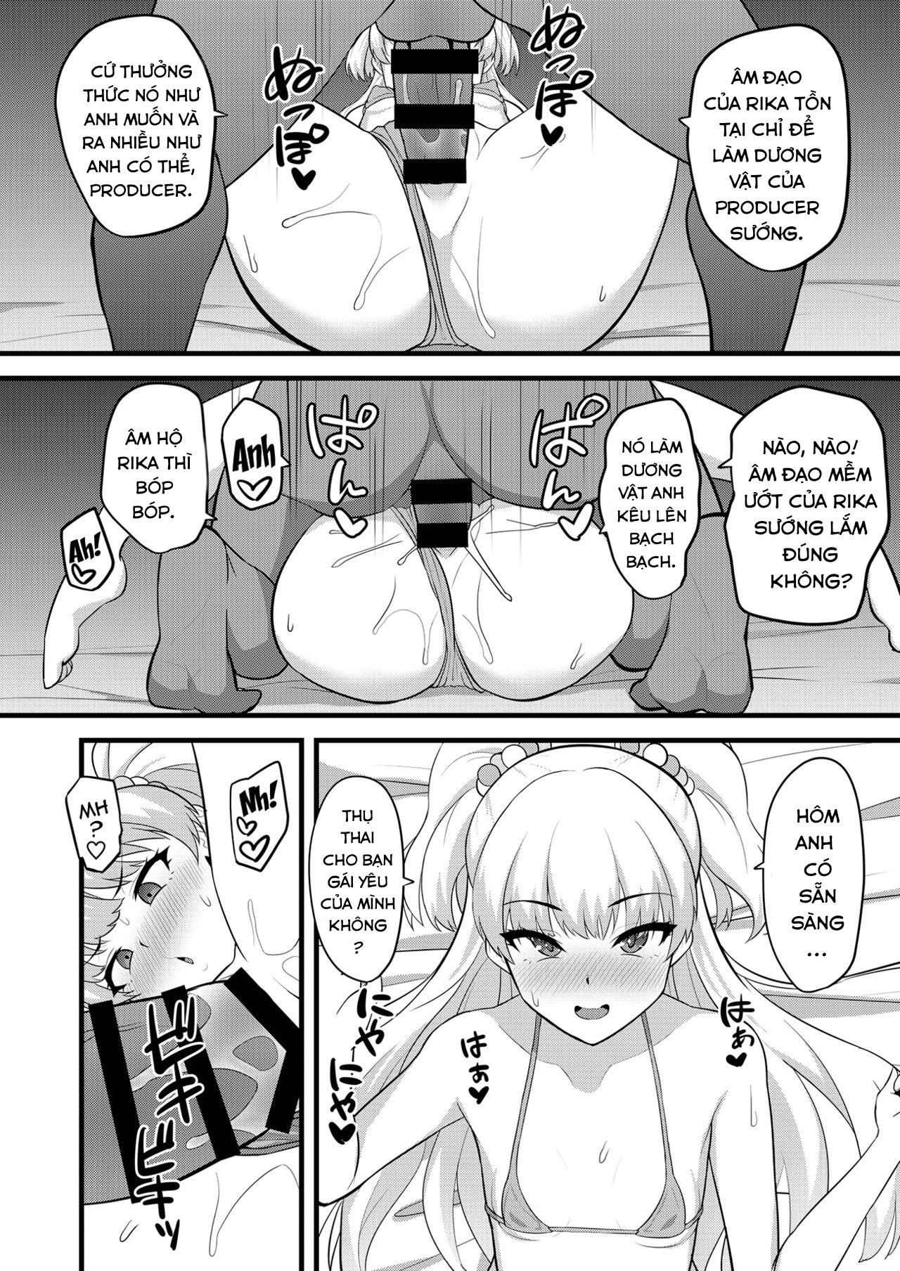 Đọc truyện hentai Anh thực sự thích làm những chuyện như này, đúng không P-san? - Oneshot