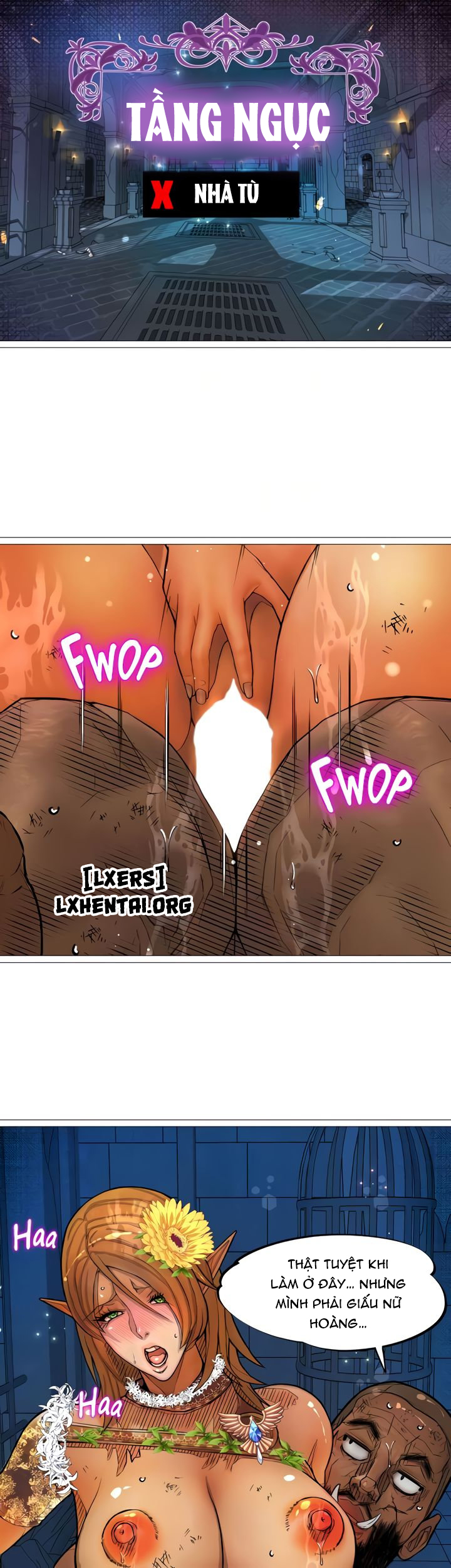 Đọc truyện hentai Nữ Hoàng Dark Elf Và Nô Lệ Orc - Chap 28